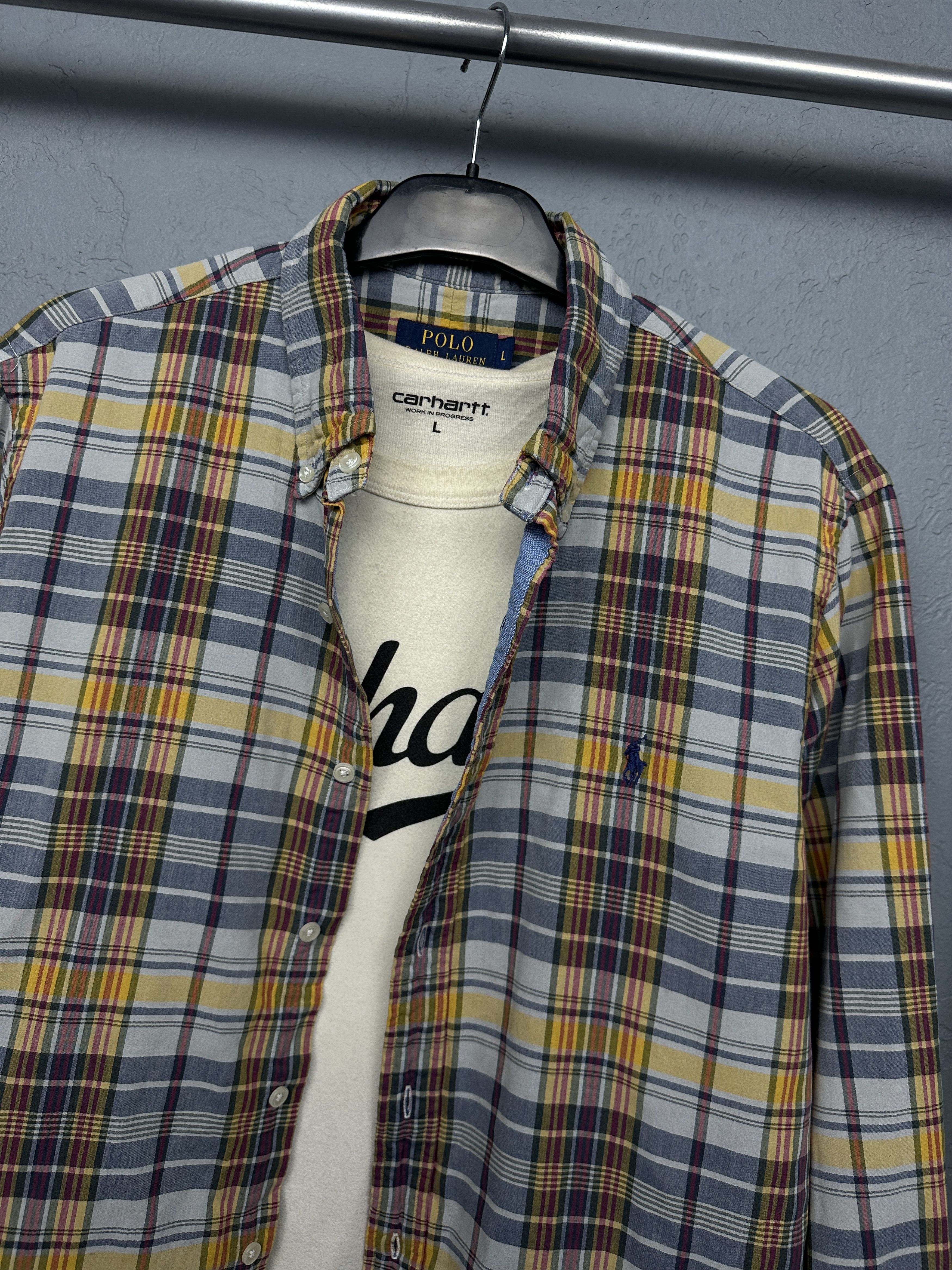 Polo Ralph Lauren Polo Ralph Lauren Mens Flannel Plaid Shirt Size US L / EU 52-54 / 3 - 2 Thumbnail