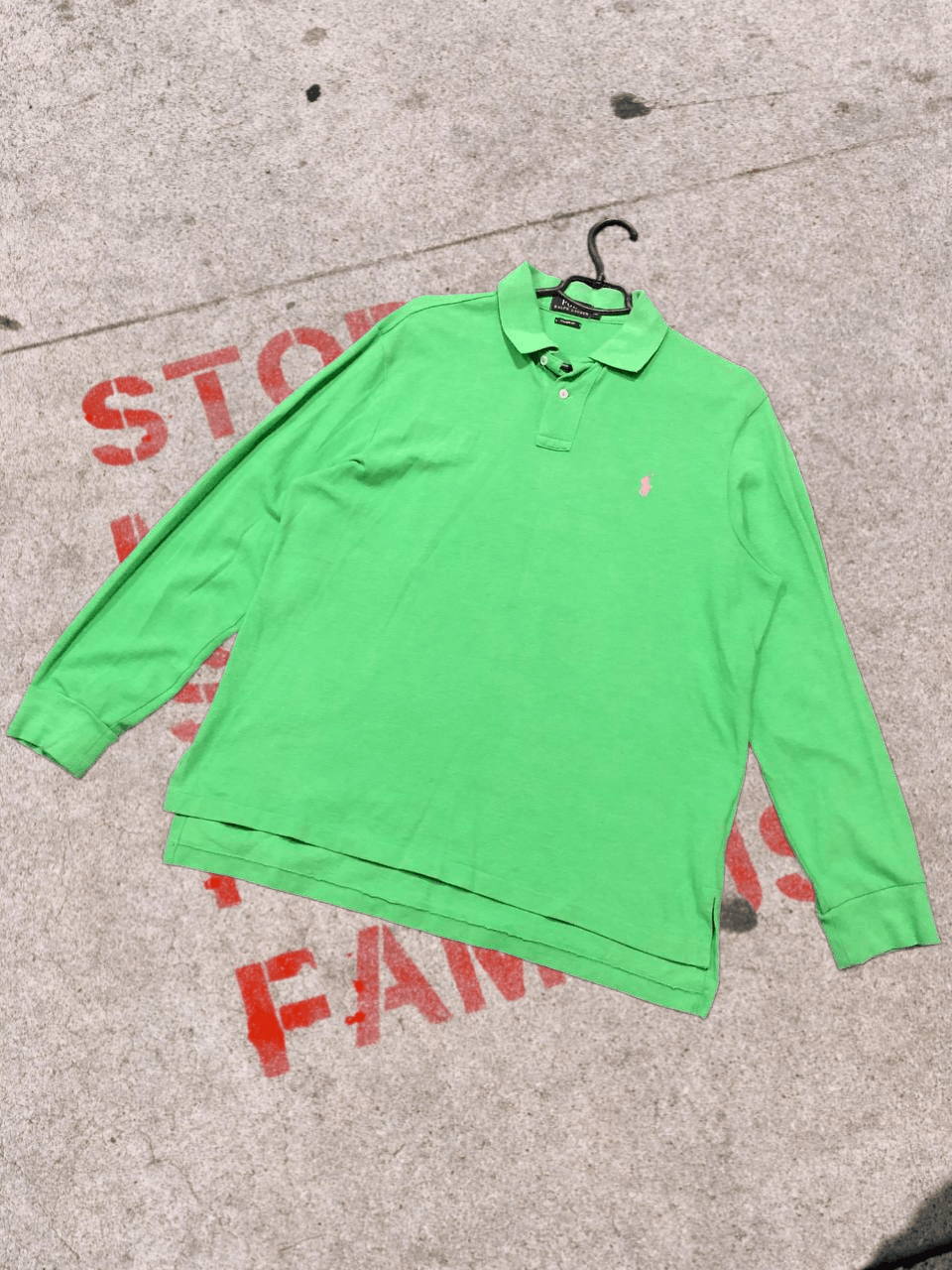 Polo Ralph Lauren Rare Vintage 90's Polo Ralph Lauren Rugby Polo Shirt Size US XL / EU 56 / 4 - 1 Thumbnail
