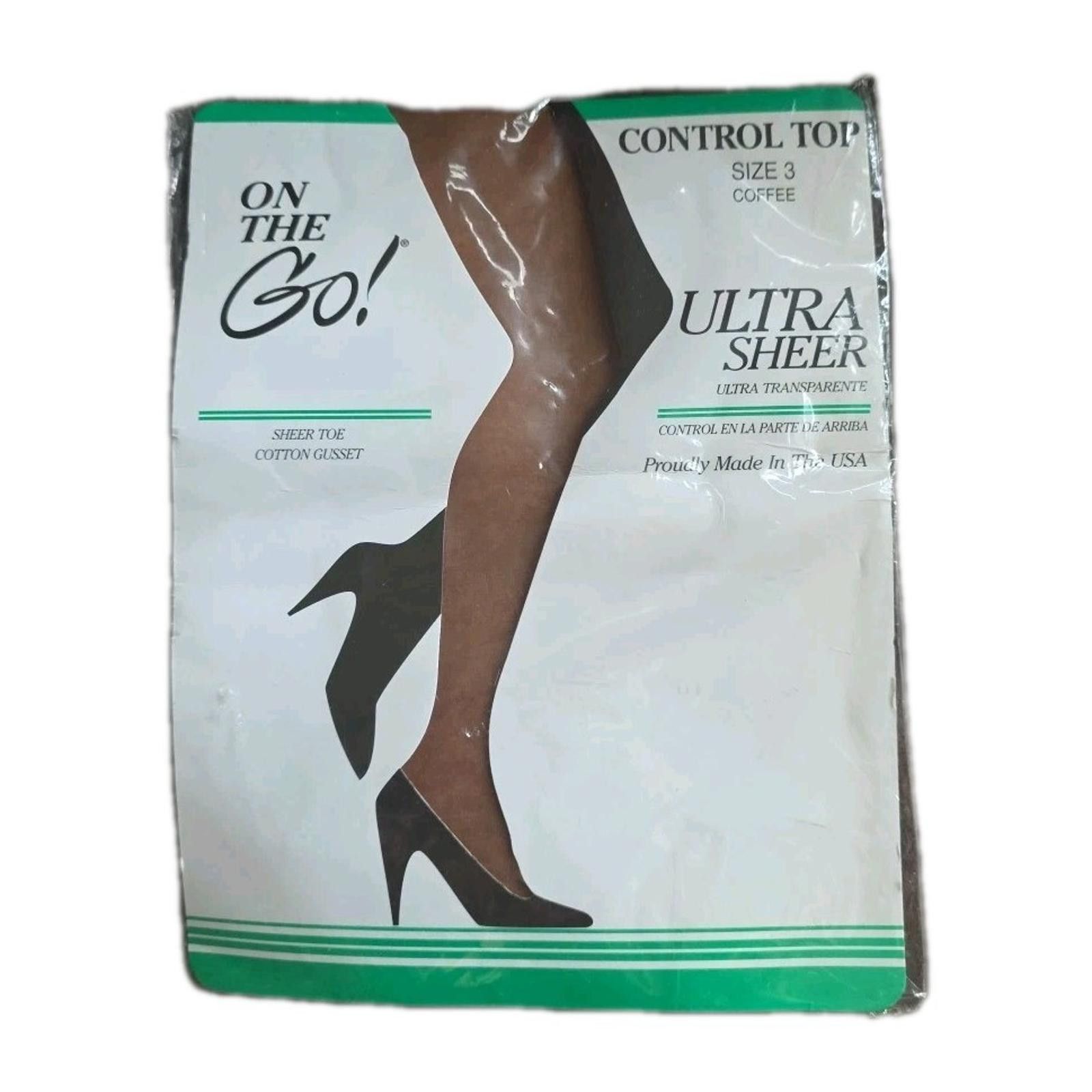 Other On The Go! Hosiery Ultra Sheer Sheer Toe Control Top Panty H Size ONE SIZE - 1 Thumbnail