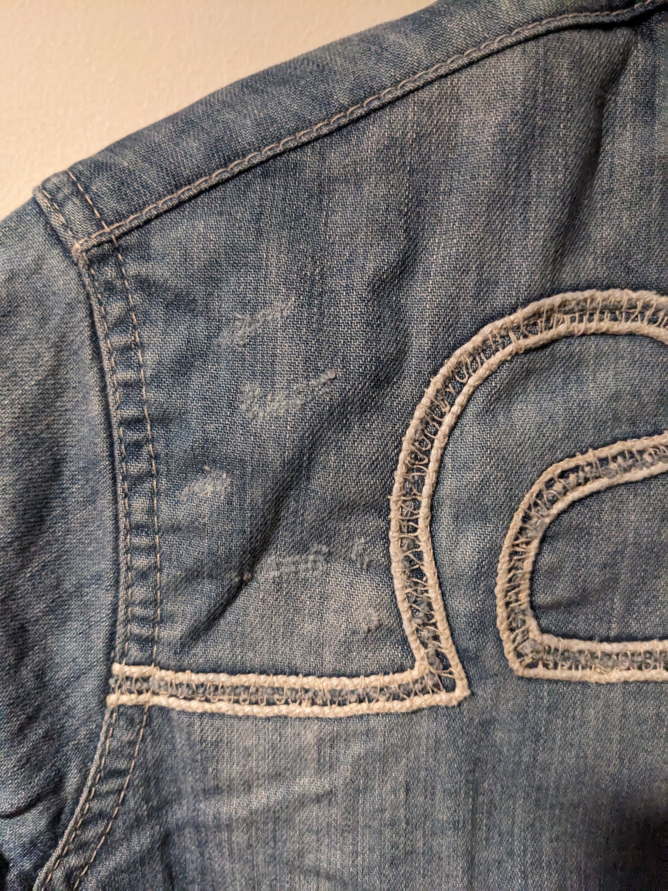 True Religion × Vintage Vintage 90s True Religion Pearl Snap Womans Large Shirt Size L / US 10 / IT 46 - 5 Thumbnail