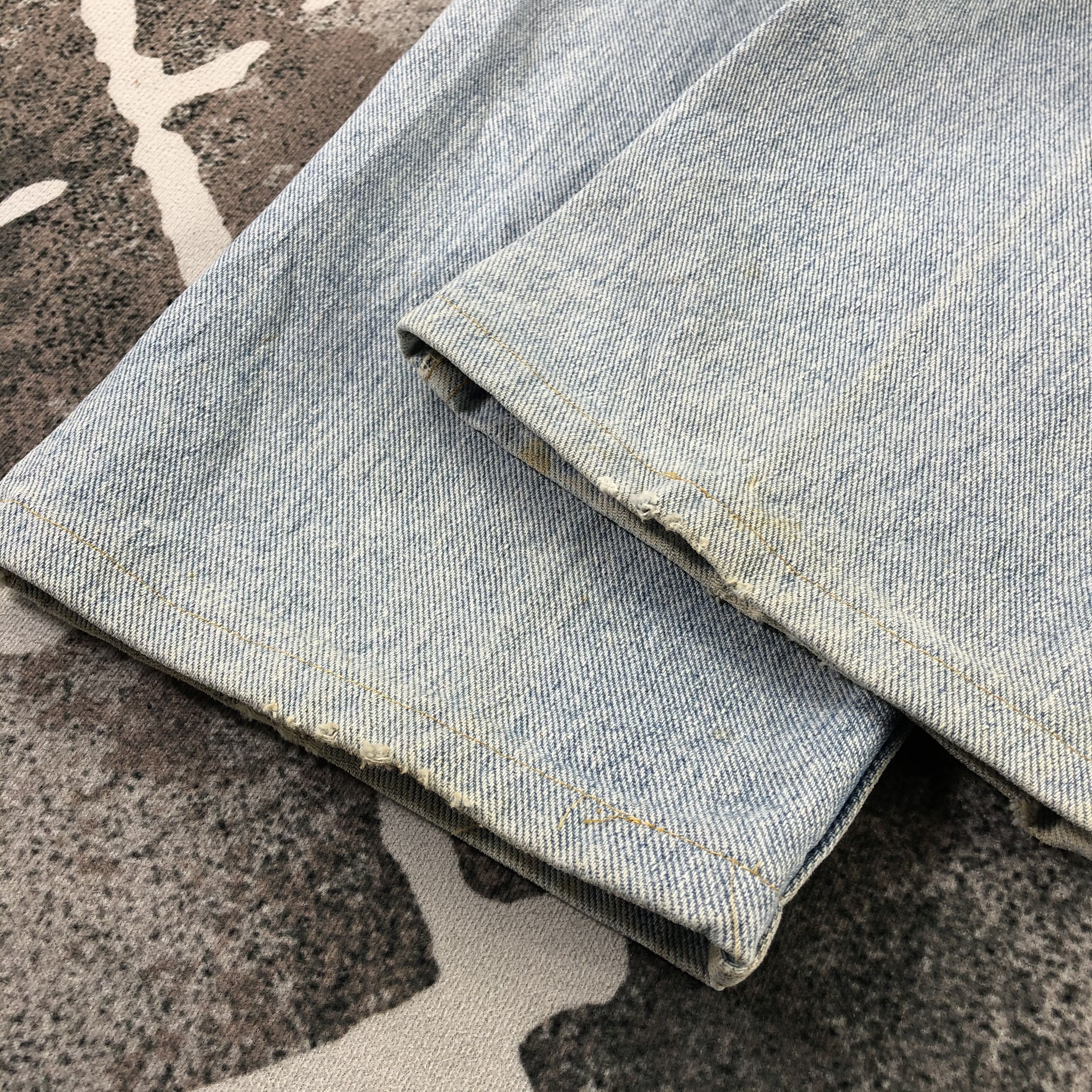 Levi's Vintage 90s Levis 540 Jeans Dirty Wash Denim KJ1368 Size US 33 - 6 Thumbnail