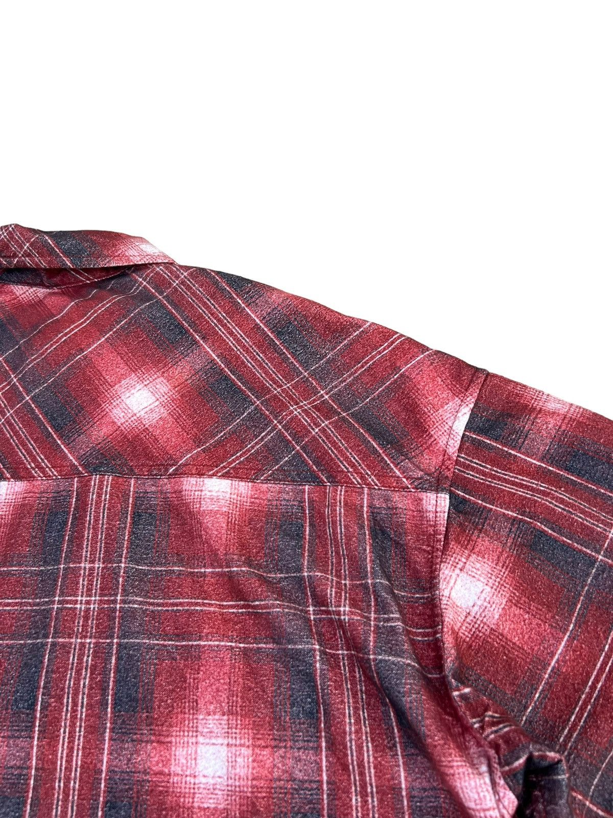 Flannel Primalcode Newwave Japan Plaid Big Fit Cropped lannel Shirt Size US XL / EU 56 / 4 - 18 Thumbnail