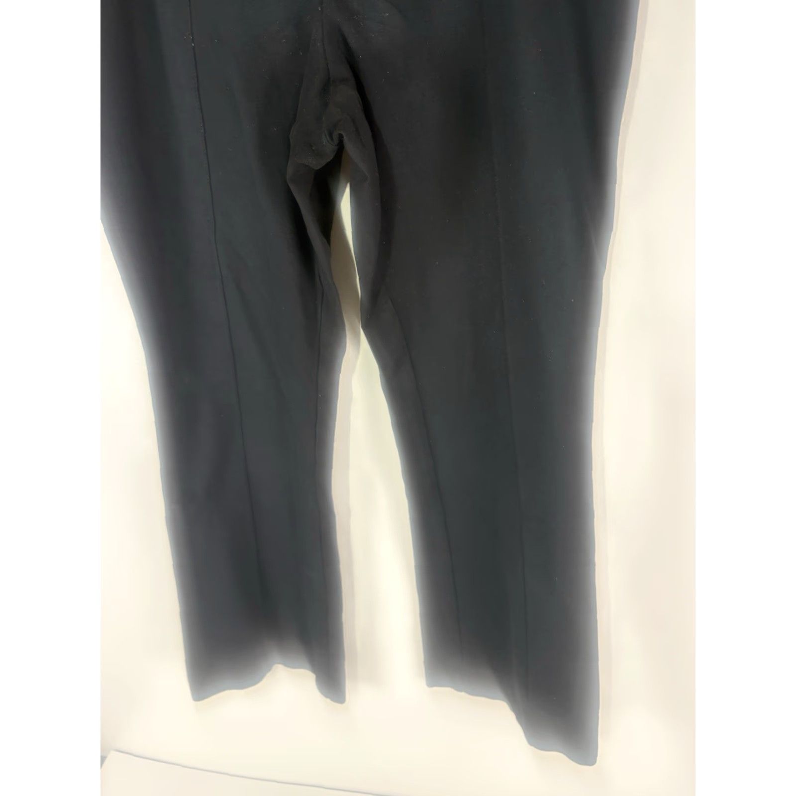 J. Jill J Jill Black Ponte Barely Bootcut Pull On Stretchy Pants Womens Size L Size 36" / US 14 / IT 50 - 3 Thumbnail