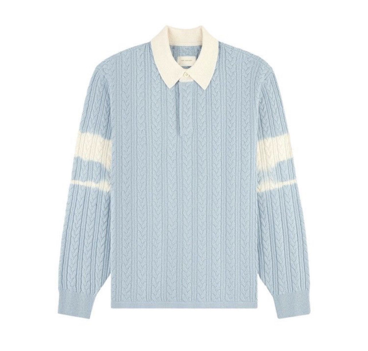 Aime Leon Dore Aime ALD Aimé Leon Dore Collegiate Tie Die Cable Knit Rugby Size US L / EU 52-54 / 3 - 1 Thumbnail