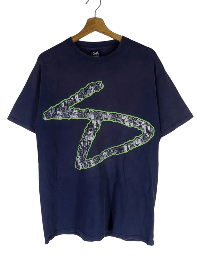 Stussy Rare Vintage Stussy Big Logo Photo Tshirt Size US M / EU 48-50 / 2 - 2 Thumbnail