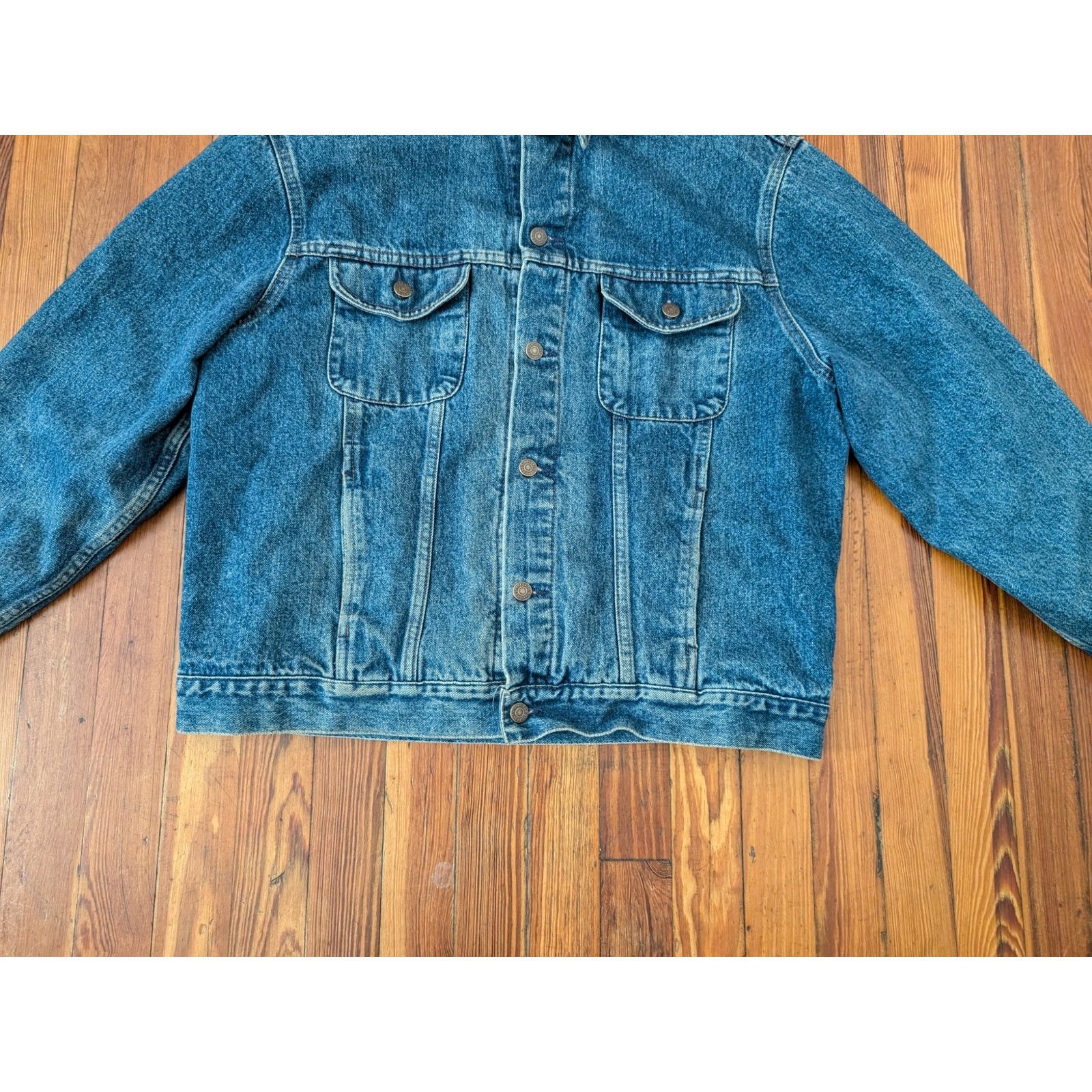 Gap Gap 90s Buffalo Flannel Lined Denim Jacket Size XL Size US XL / EU 56 / 4 - 5 Thumbnail