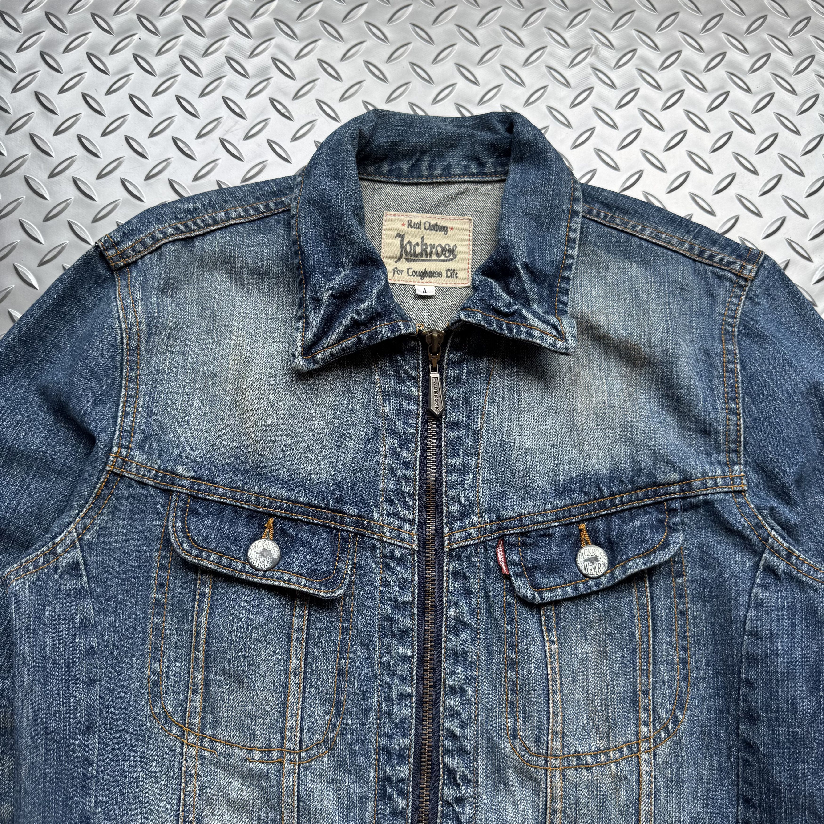 If Six Was Nine Jackrose Archive Denim Jacket Size US XL / EU 56 / 4 - 2 Thumbnail