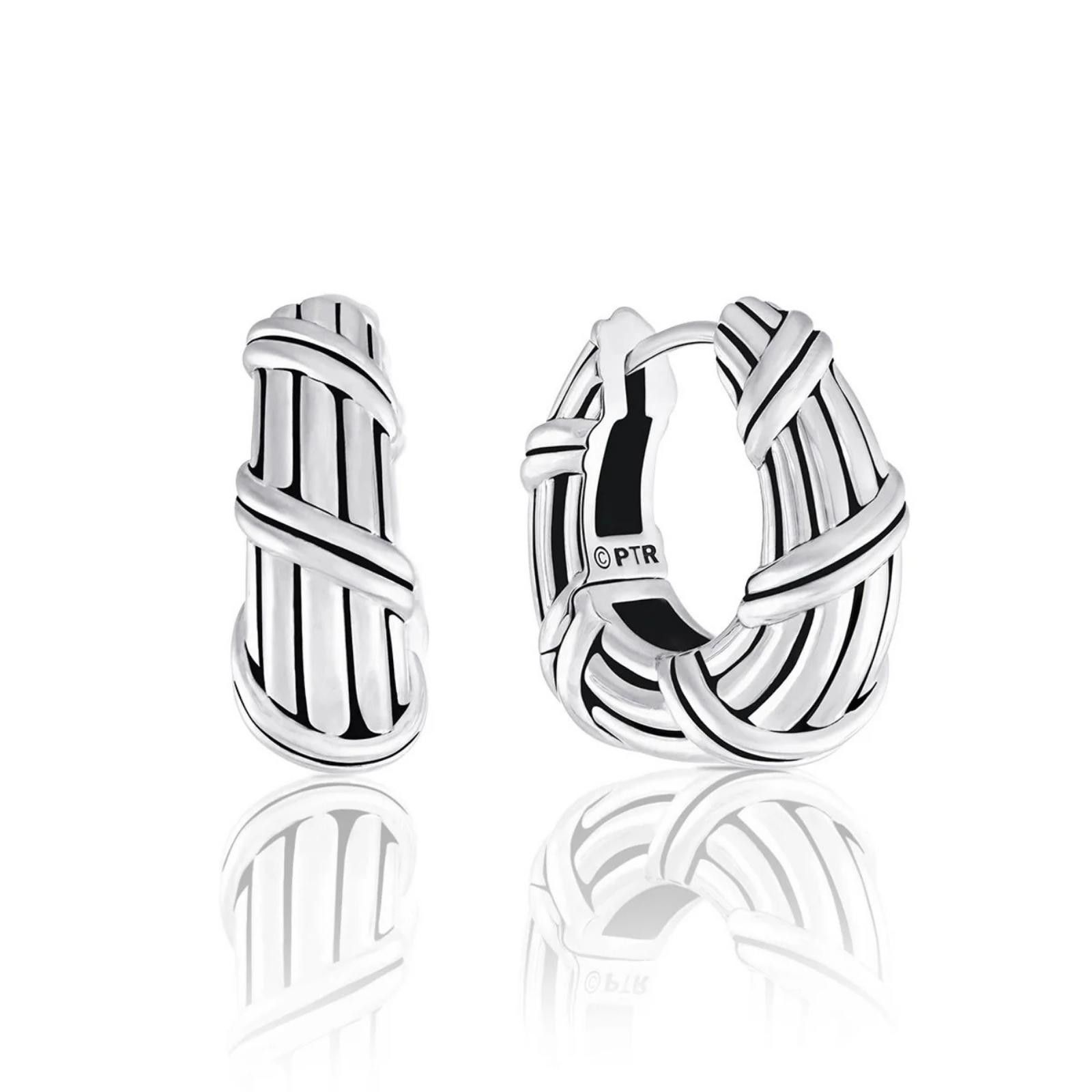 Other Peter Thomas Roth Huggie Hoop Earrings in Sterling Silver Size ONE SIZE - 1 Thumbnail