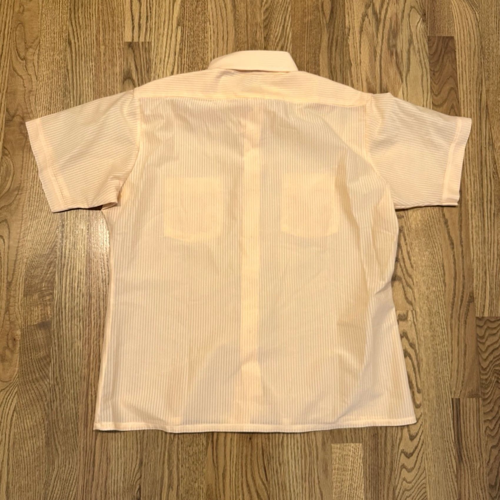 JCPenney Vintage J. C. Penney Short Sleeve Button Shirt Mens Large Polyester Size US L / EU 52-54 / 3 - 5 Thumbnail