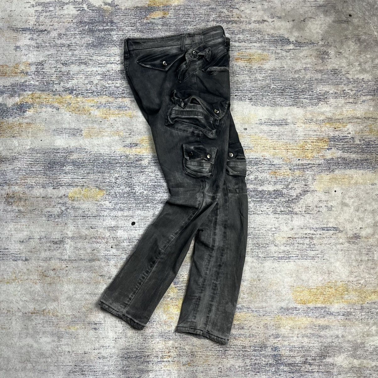 If Six Was Nine × Japanese Brand ILDF multi pocket cargo pants julius style Size US 30 / EU 46 - 2 Thumbnail
