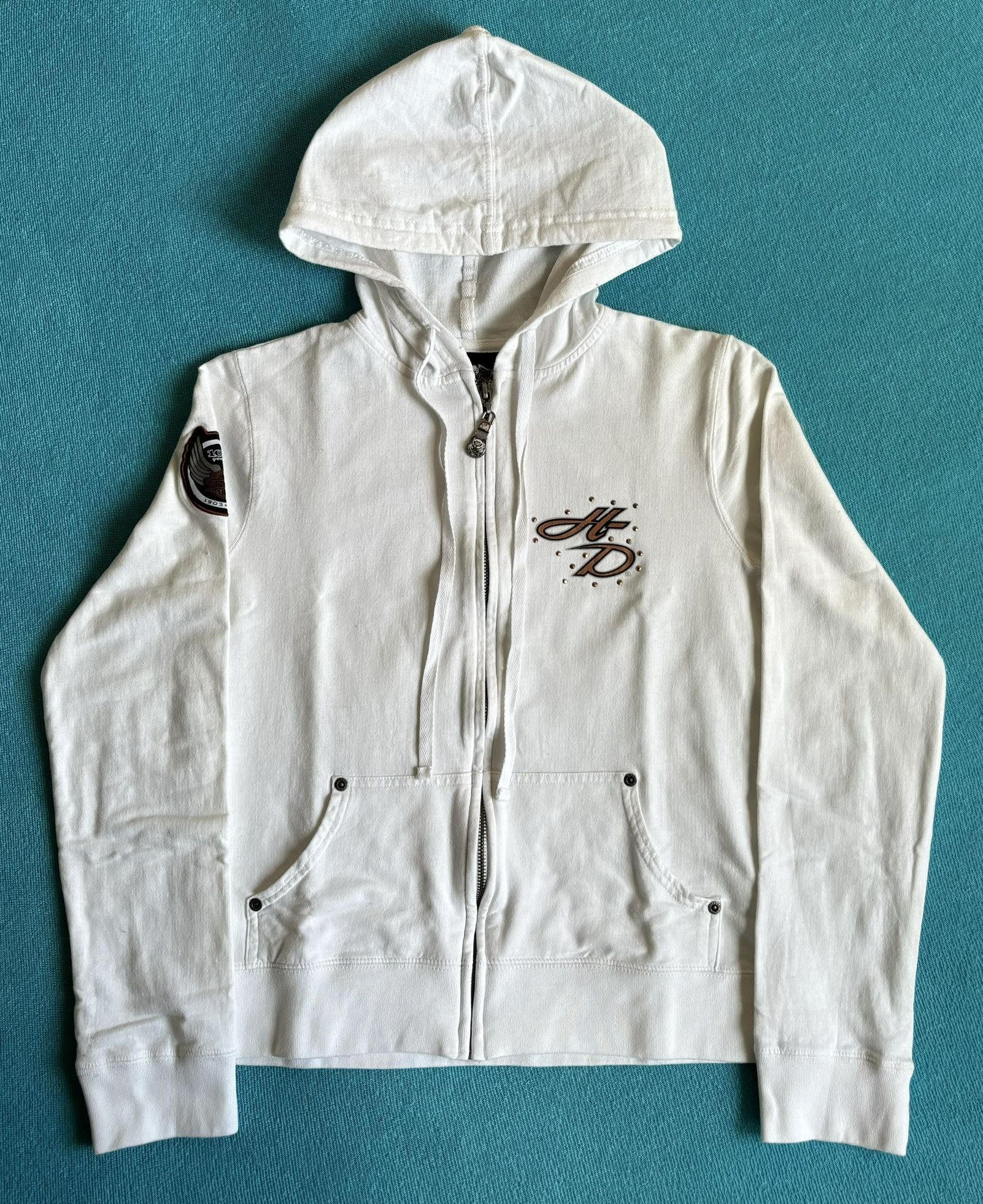Harley Davidson Harley Davidson 105Th Anniversary 1903-2008 hoodie zip Size S / US 4 / IT 40 - 5 Thumbnail