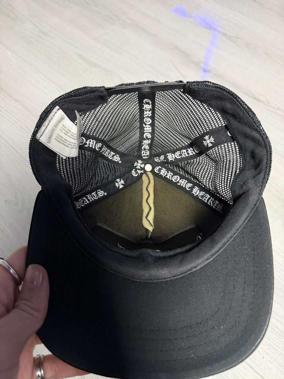 Chrome Hearts Chrome Hearts Hollywood Trucker Hat Size ONE SIZE - 6 Thumbnail