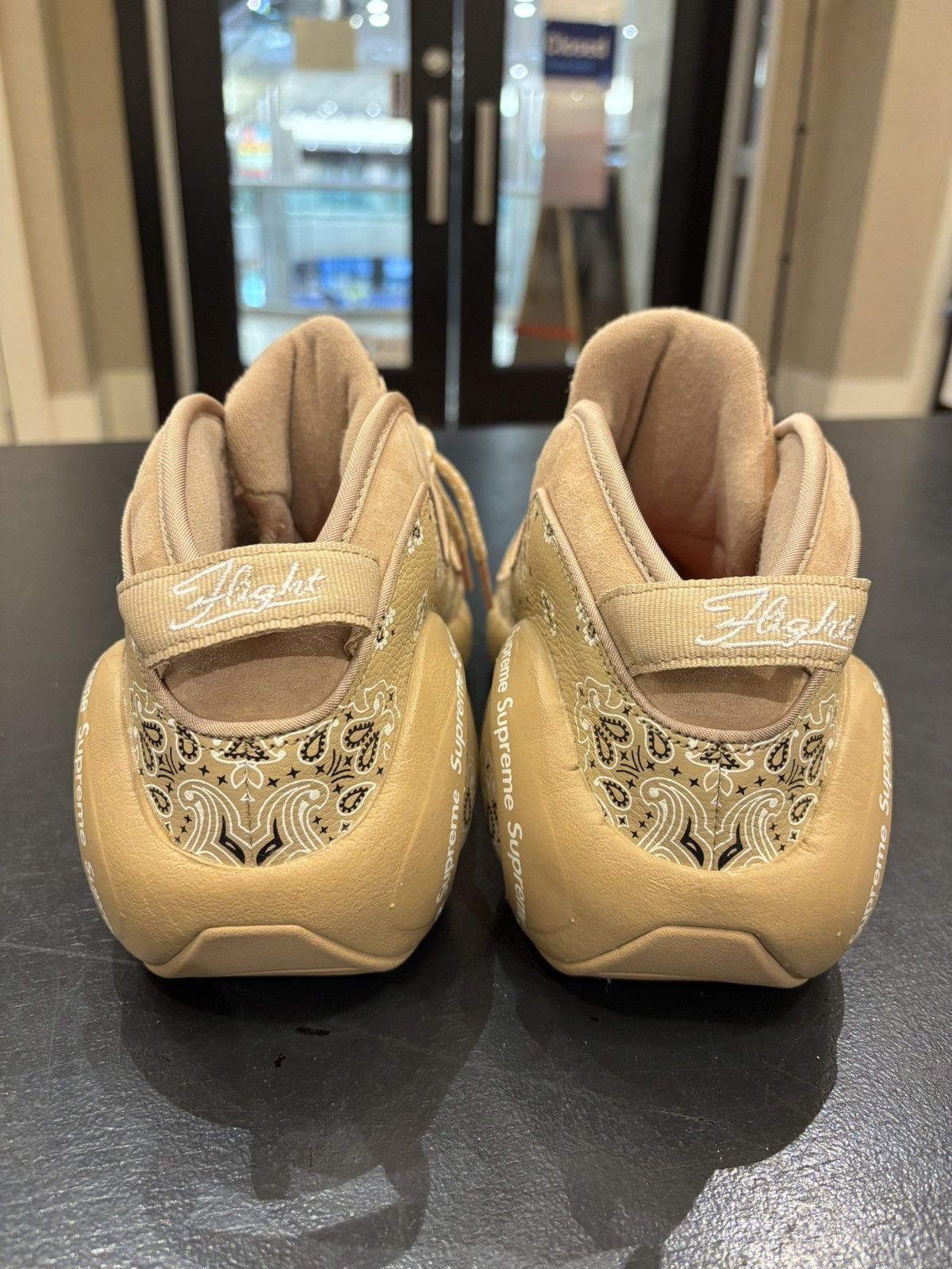 Nike × Supreme Nike Air Zoom Flight 95 SP ‘Supreme Wheat’ Size US 10.5 / EU 43-44 - 5 Thumbnail