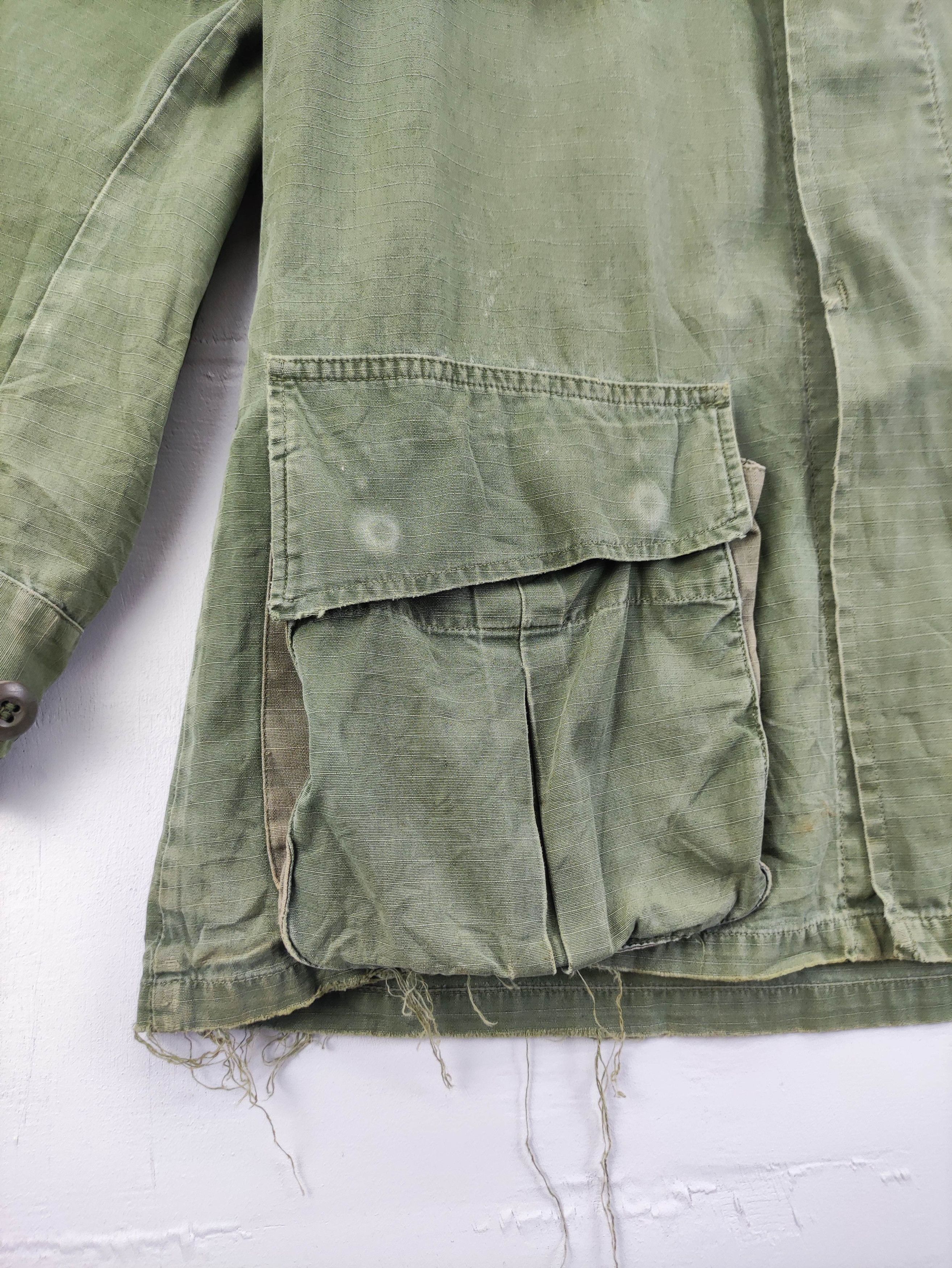 Vintage Vintage 60s us Army Combat Jacket Vietnam War Size US M / EU 48-50 / 2 - 2 Thumbnail