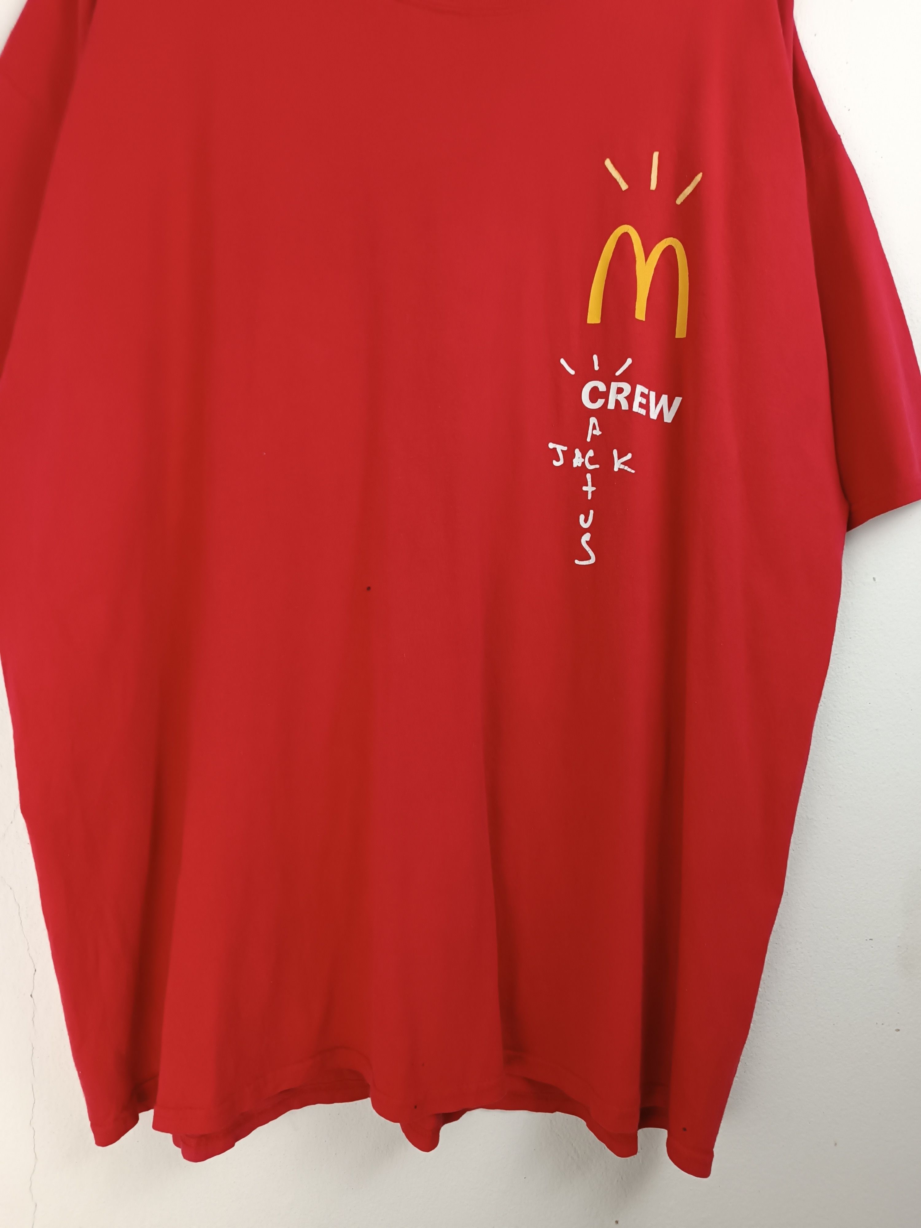 Other TRAVIS SCOTT CACTUS JACK CREW MCDONALD'S RAP TEE Size US XXL / EU 58 / 5 - 9 Thumbnail