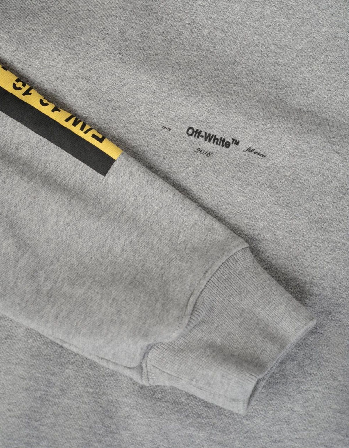 Off-White Off-White Grey Arrows Print Sweatshirt Size US XXL / EU 58 / 5 - 4 Thumbnail