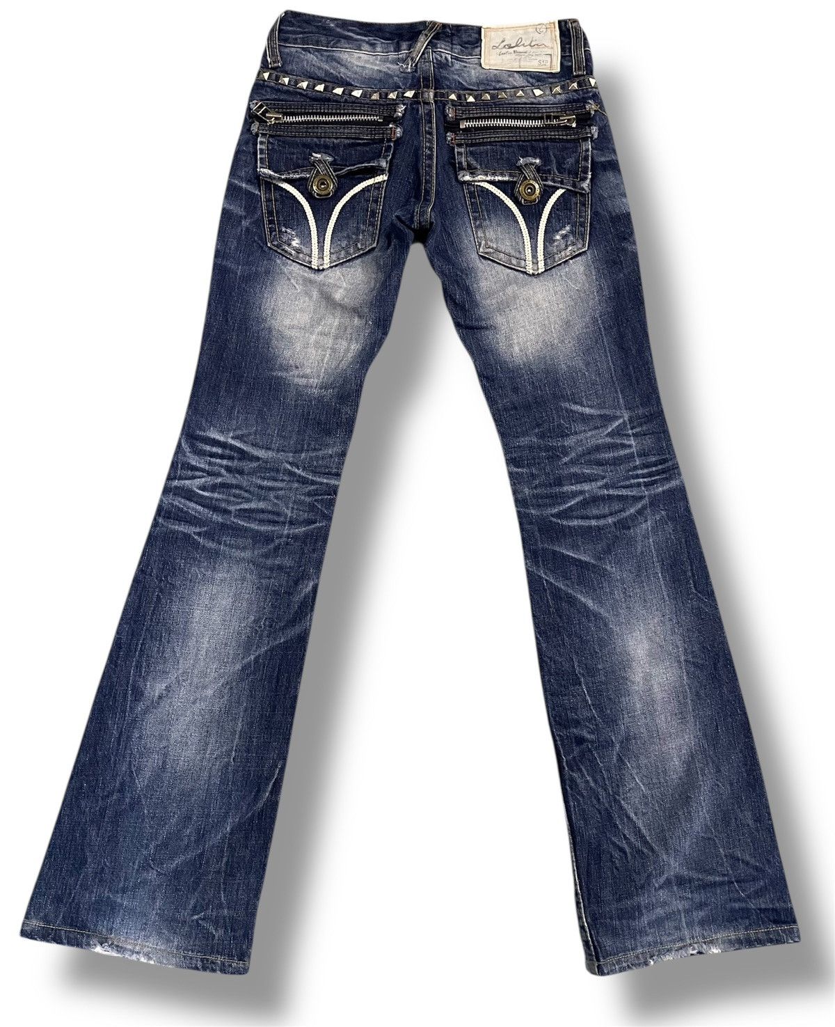 Le Grande Bleu (L.G.B.) Lolita Club By Concert Club Bootcut Denim Jeans Size US 28 / EU 44 - 1 Thumbnail