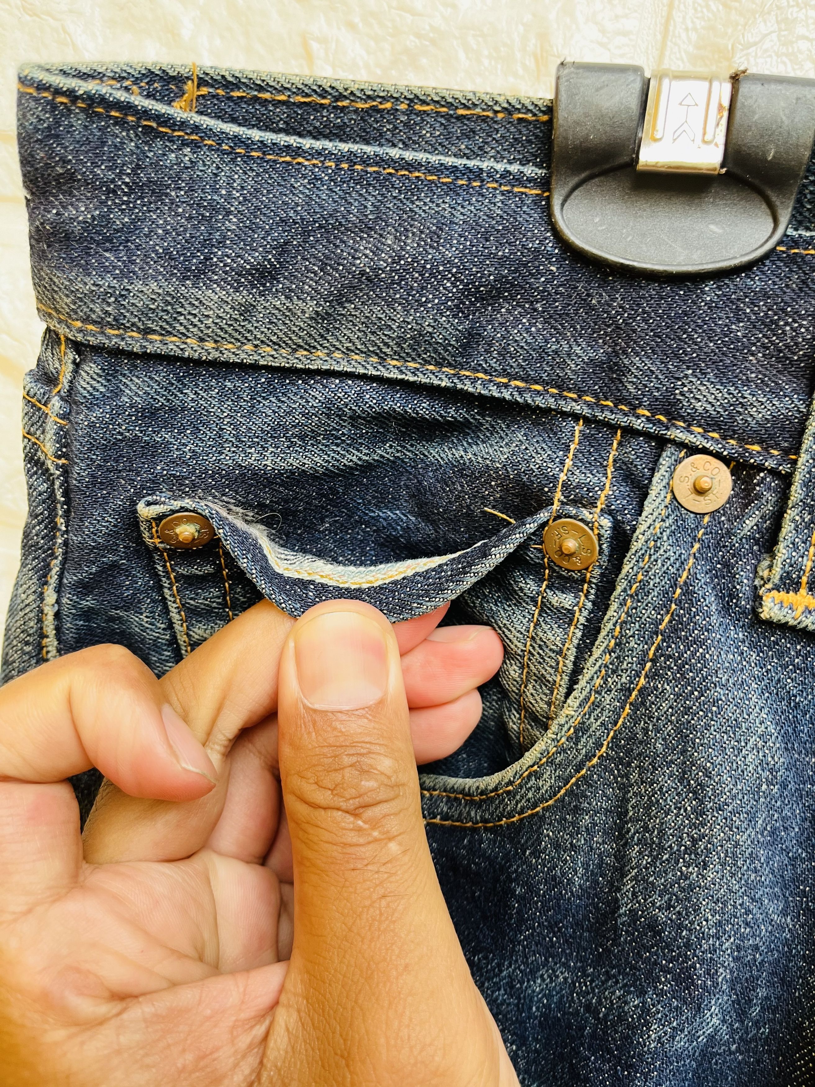 Levi's Vintage Clothing Vintage 80s Levis Big E Designer Fashion Style Size US 31 - 5 Thumbnail