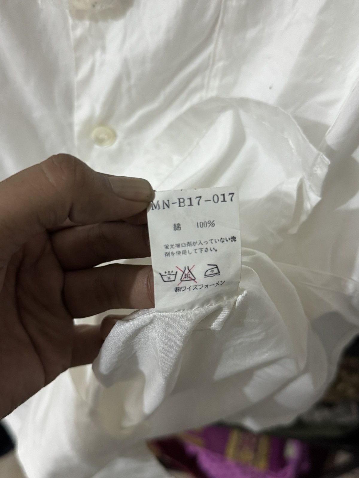 Yohji Yamamoto Y’s FOR MEN YOHJI YAMAMOTO WHITE SHIRT Size US L / EU 52-54 / 3 - 5 Thumbnail