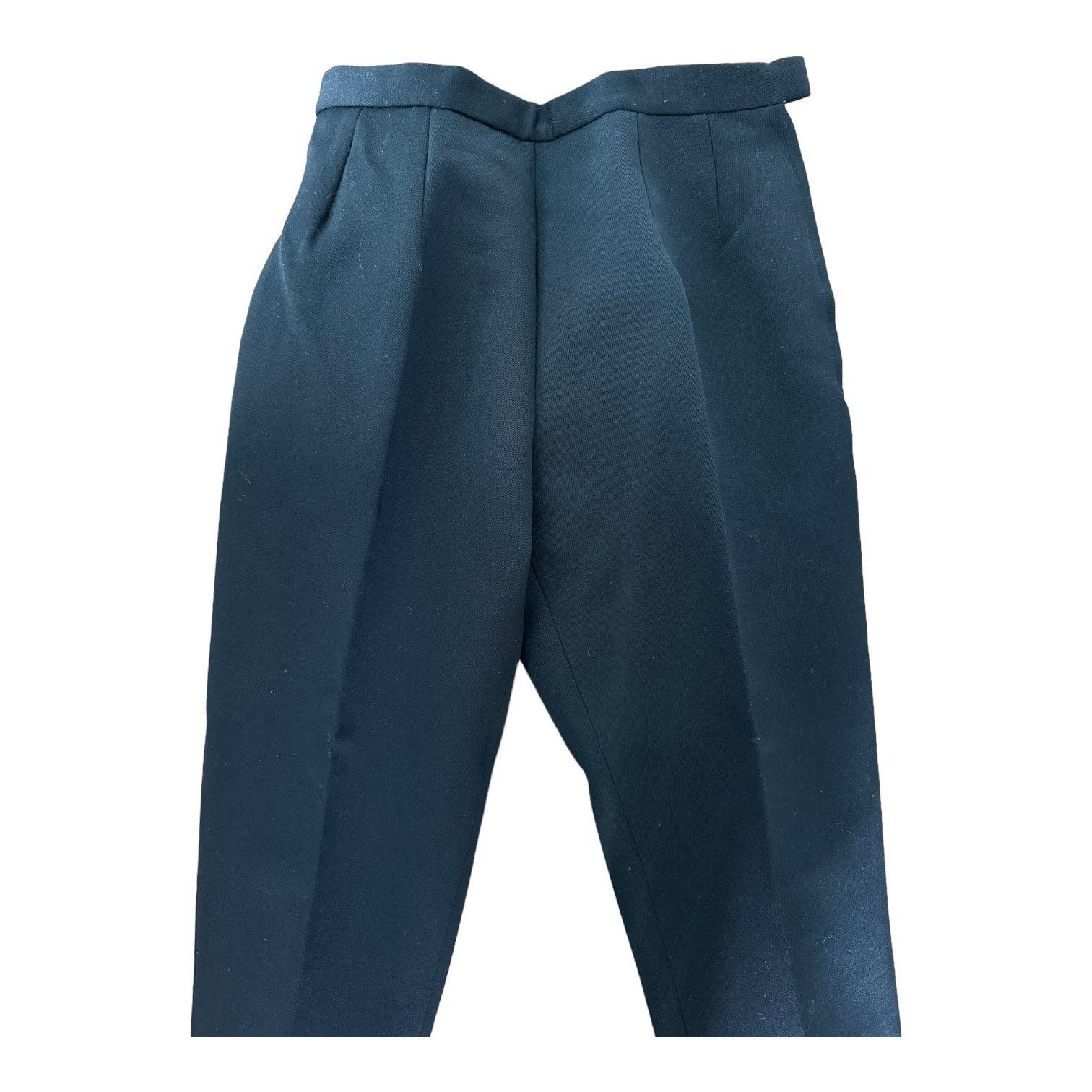 Vintage 1960s Helanca Wool Blend Stirrup Ski Pants Black small Size 27" / US 4 / IT 40 - 6 Thumbnail