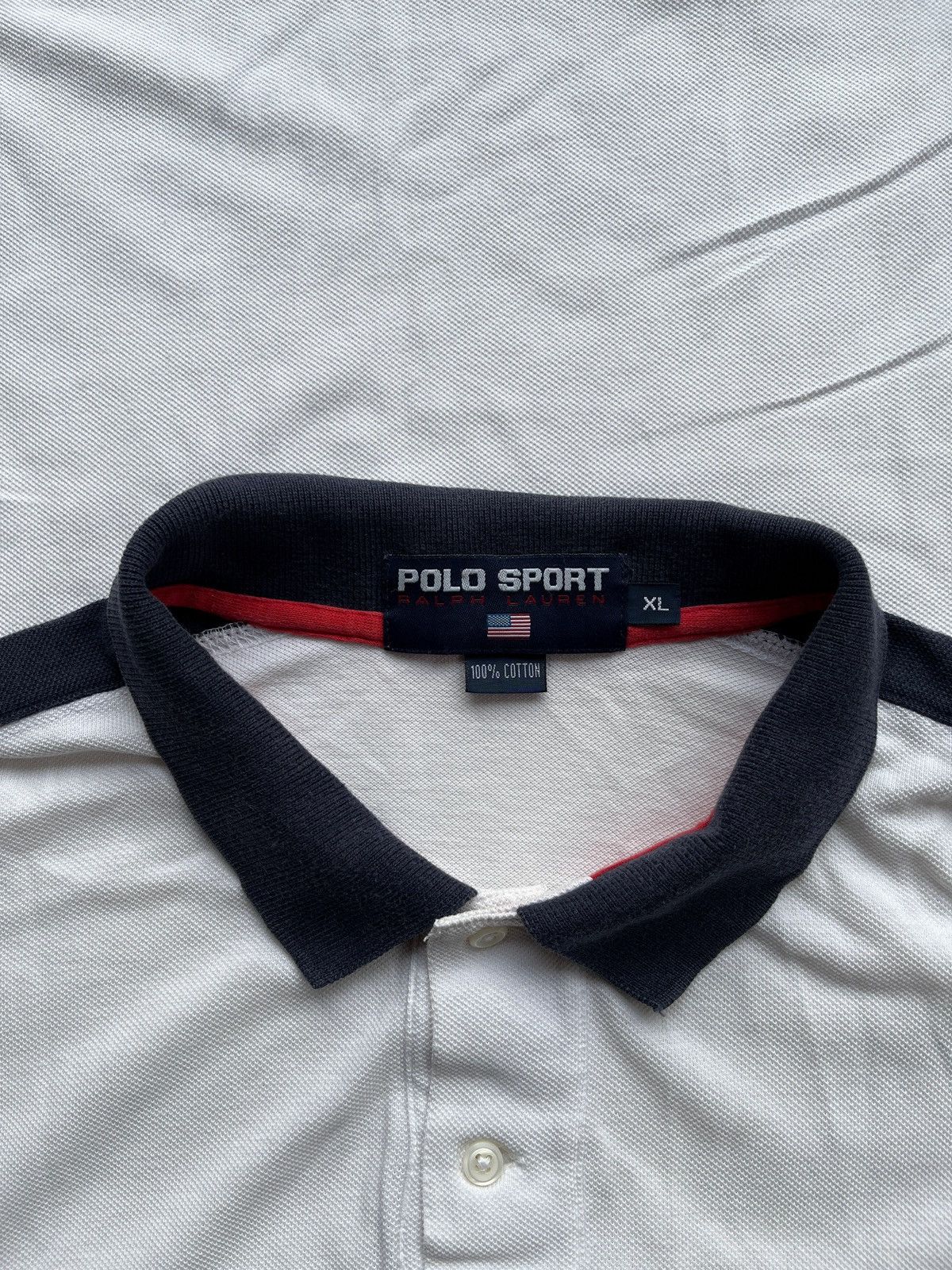 Polo Ralph Lauren 90's Vintage Polo Sport Ralph Lauren Size US XL / EU 56 / 4 - 4 Thumbnail