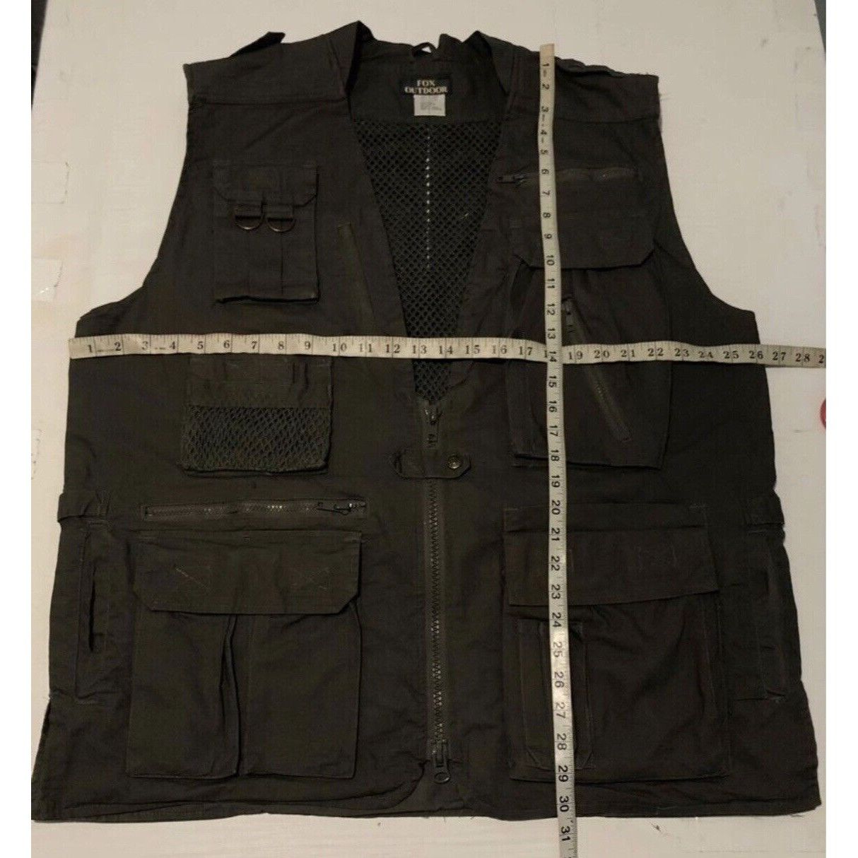 Hunter Fox Outdoor Utility Vest L Fishing Hunting Tactical Pockets Size US L / EU 52-54 / 3 - 6 Thumbnail