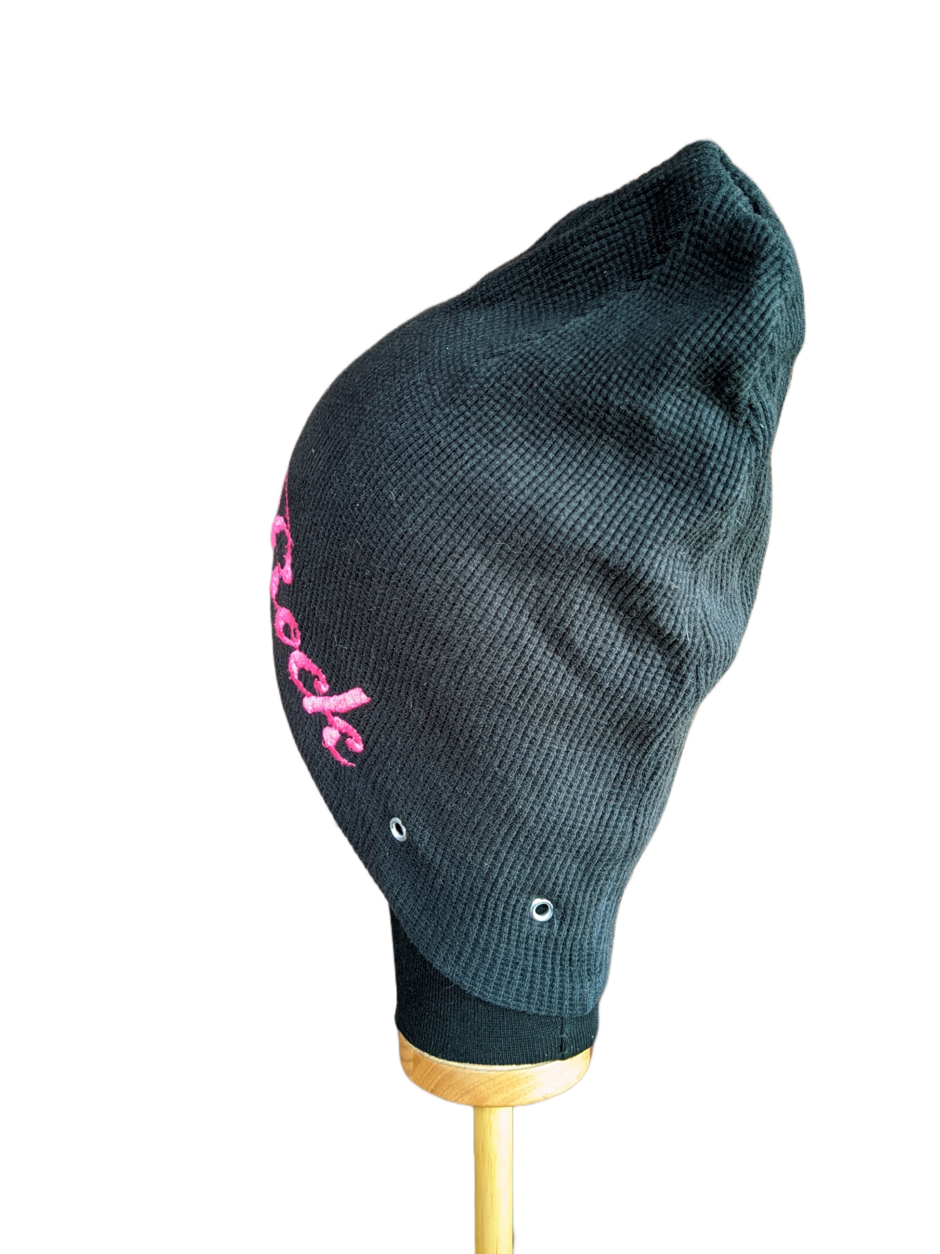 Other Face The Music Rock Embroidery Beanie Hats Size ONE SIZE - 3 Thumbnail