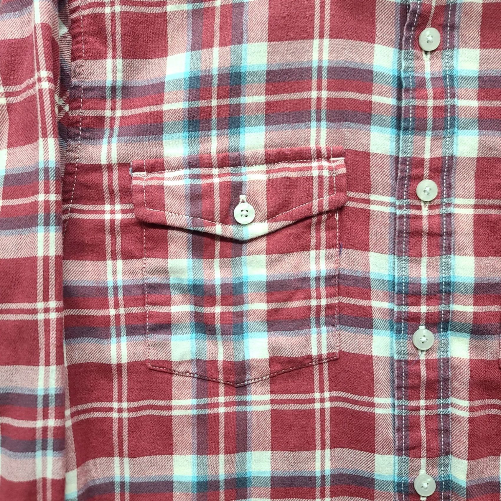 UNTUCKit UNTUCKit Shirt Mens S Slim Fit Long Sleeve Dress Casual Comfort Preppy Plaid Shirt Size US S / EU 44-46 / 1 - 5 Thumbnail
