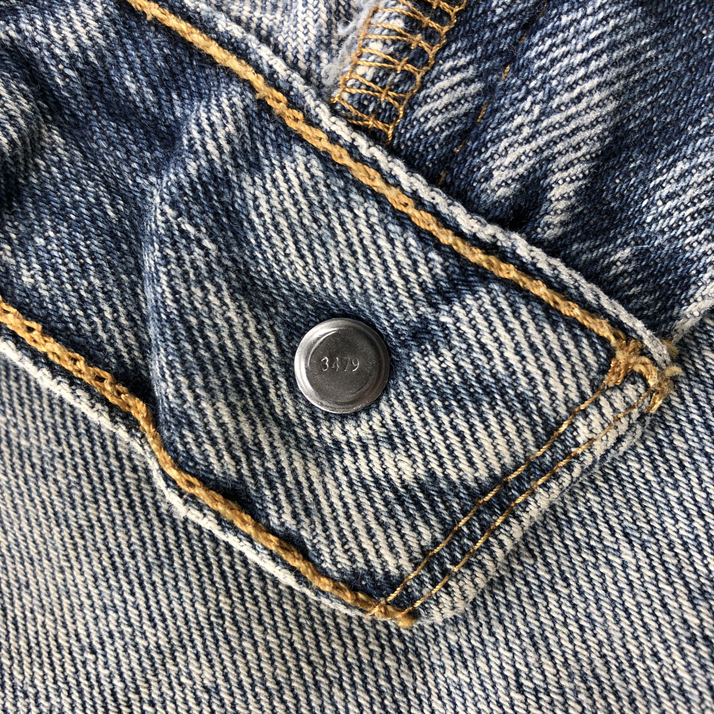 Levi's Vintage Blue Wash Levis 505 Jeans-J2302 Size US 36 / EU 52 - 11 Thumbnail