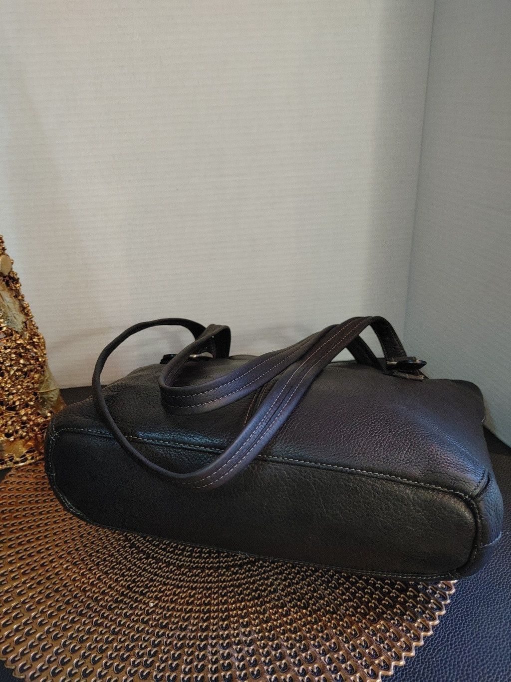 tigha Tignanello Leather Tote Size ONE SIZE - 4 Thumbnail