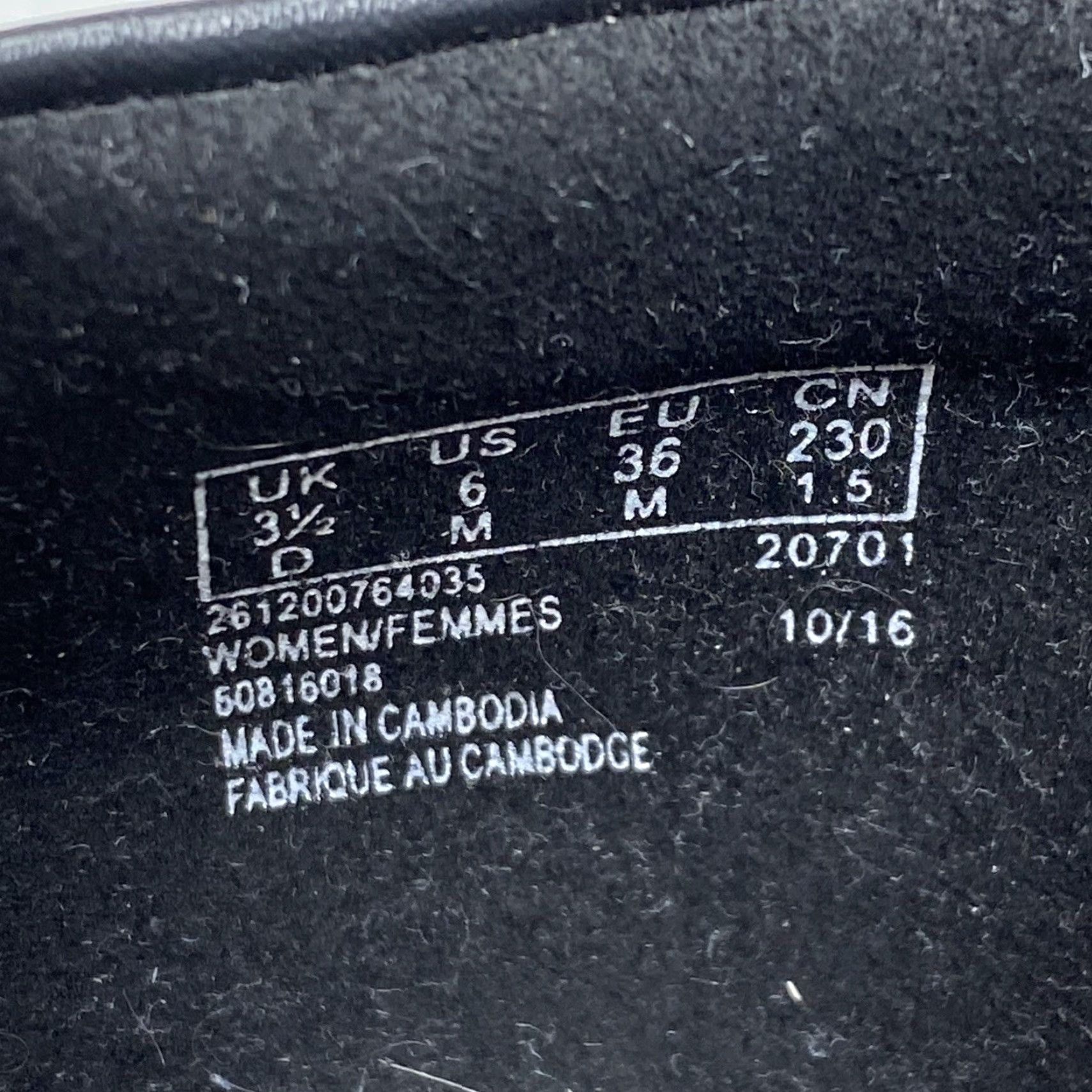 Clarks Clarks Artisan Womens 6 M Black Wedge Shoes Leather Upper Comfort Work Dress Casual Size M / US 6-8 / IT 42-44 - 8 Thumbnail