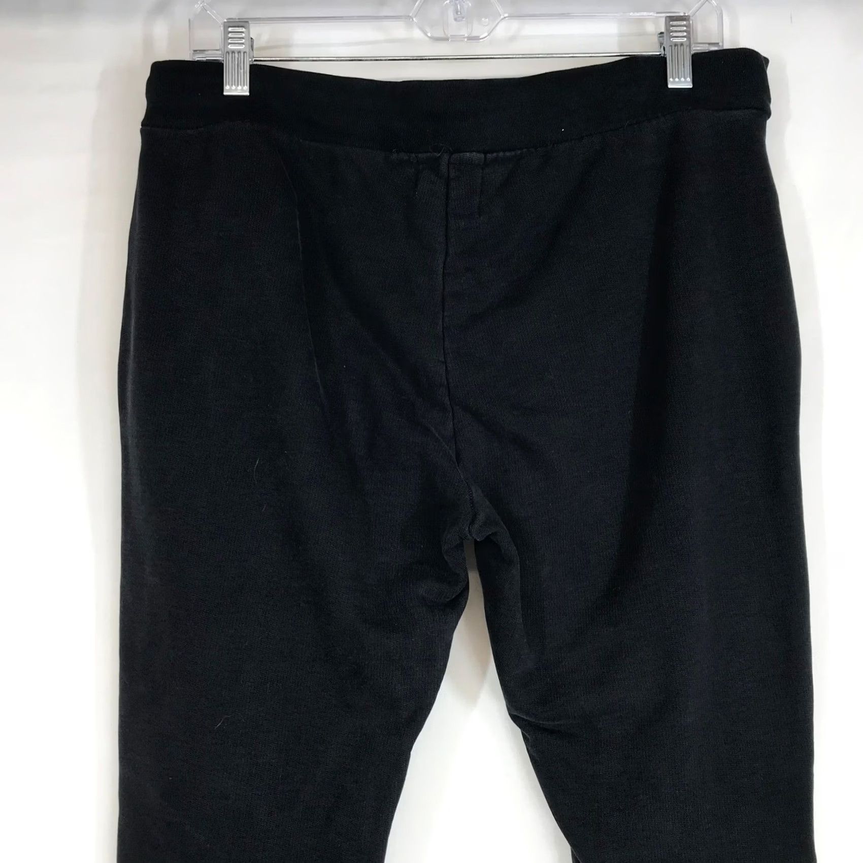 Logo 7 FOR DAYS Black Jogger Pants Logo Print Drawstring Waist Comfort Fit Adult M Size US 31 - 5 Thumbnail