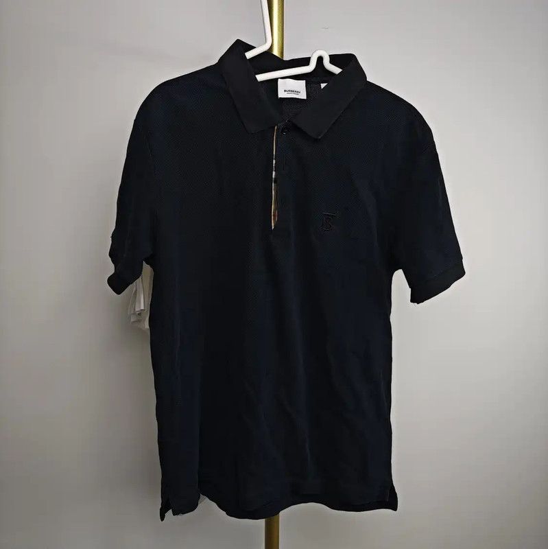 Burberry Burberry Black Cotton Logo Short Sleeve T-Shirt Size S / US 4 / IT 40 - 1 Thumbnail