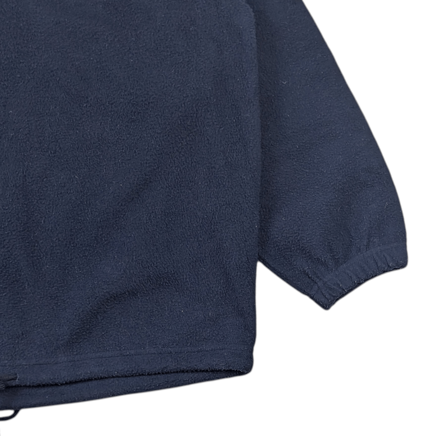 Japanese Brand 90's UNIQLO Blue Blank Plain Sherpa Fleece Sweatshirt Size US M / EU 48-50 / 2 - 7 Thumbnail