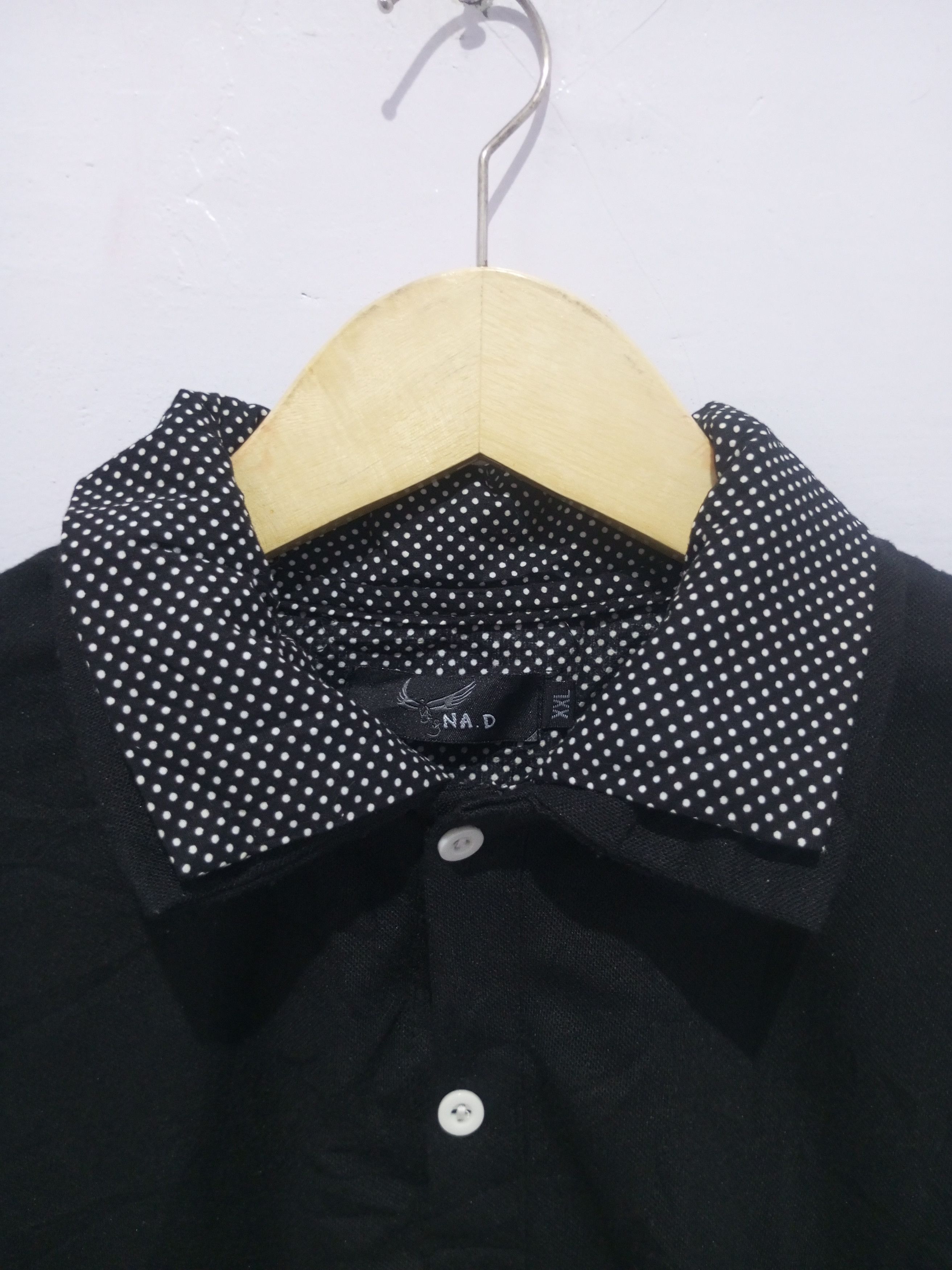 20471120 Vintage japanese NA.D double colar double layer polo shirt Size US L / EU 52-54 / 3 - 3 Thumbnail