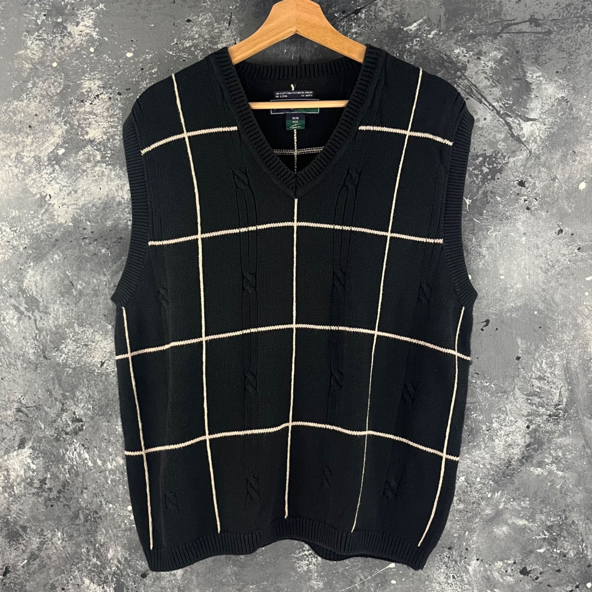 Vintage Vintage 90’s Siegfried geometric vest Size US M / EU 48-50 / 2 - 1 Thumbnail