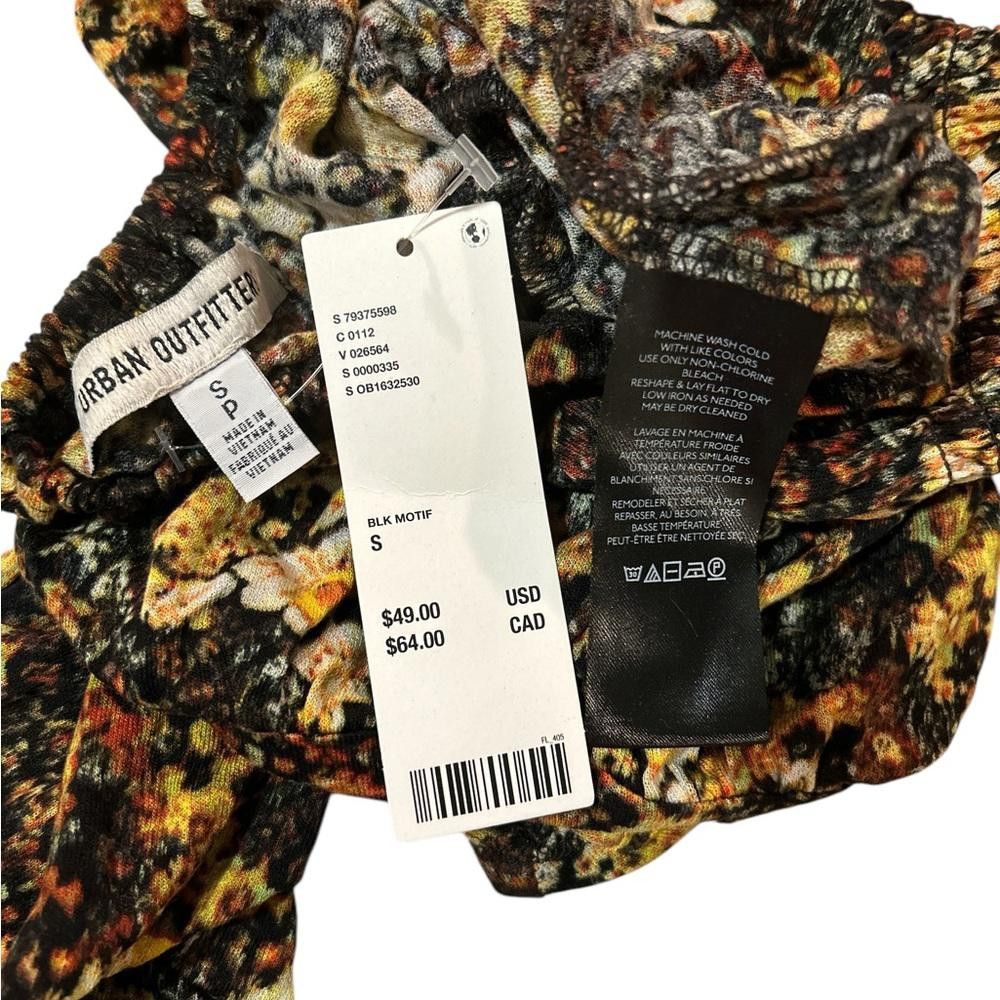 Urban Outfitters Floral Long Sleeve Women's Top Size S / US 4 / IT 40 - 5 Thumbnail