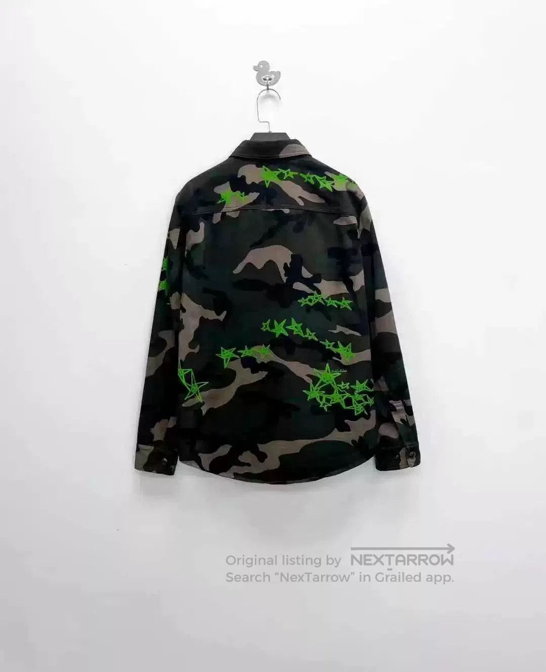 Valentino Valentino Camouflage Graffiti Shirt Jacket. Size US M / EU 48-50 / 2 - 2 Thumbnail