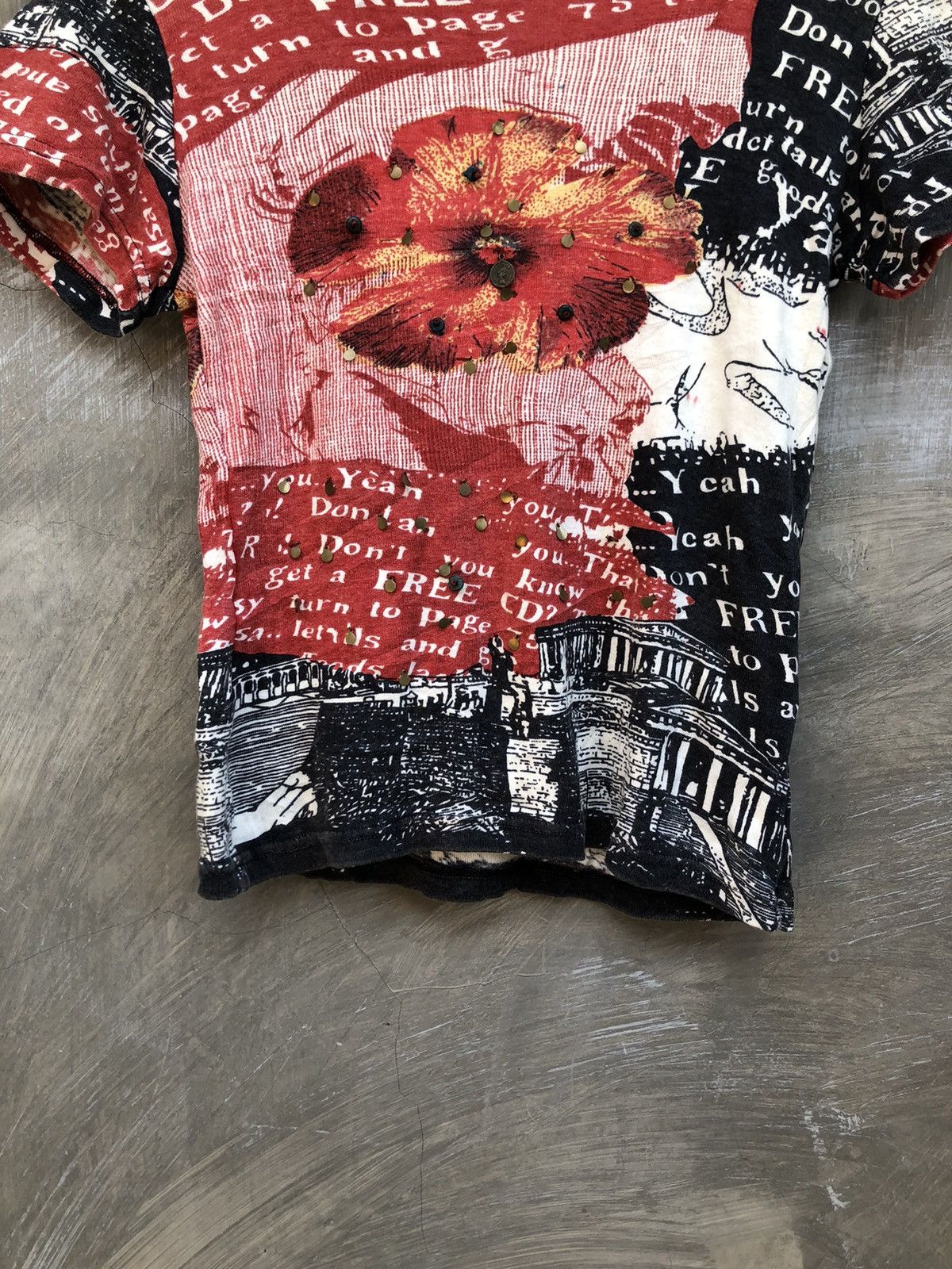 If Six Was Nine Y2K Hyo Japanese Brand Abstract Jean Paul Gaultier Style Size M / US 6-8 / IT 42-44 - 6 Thumbnail