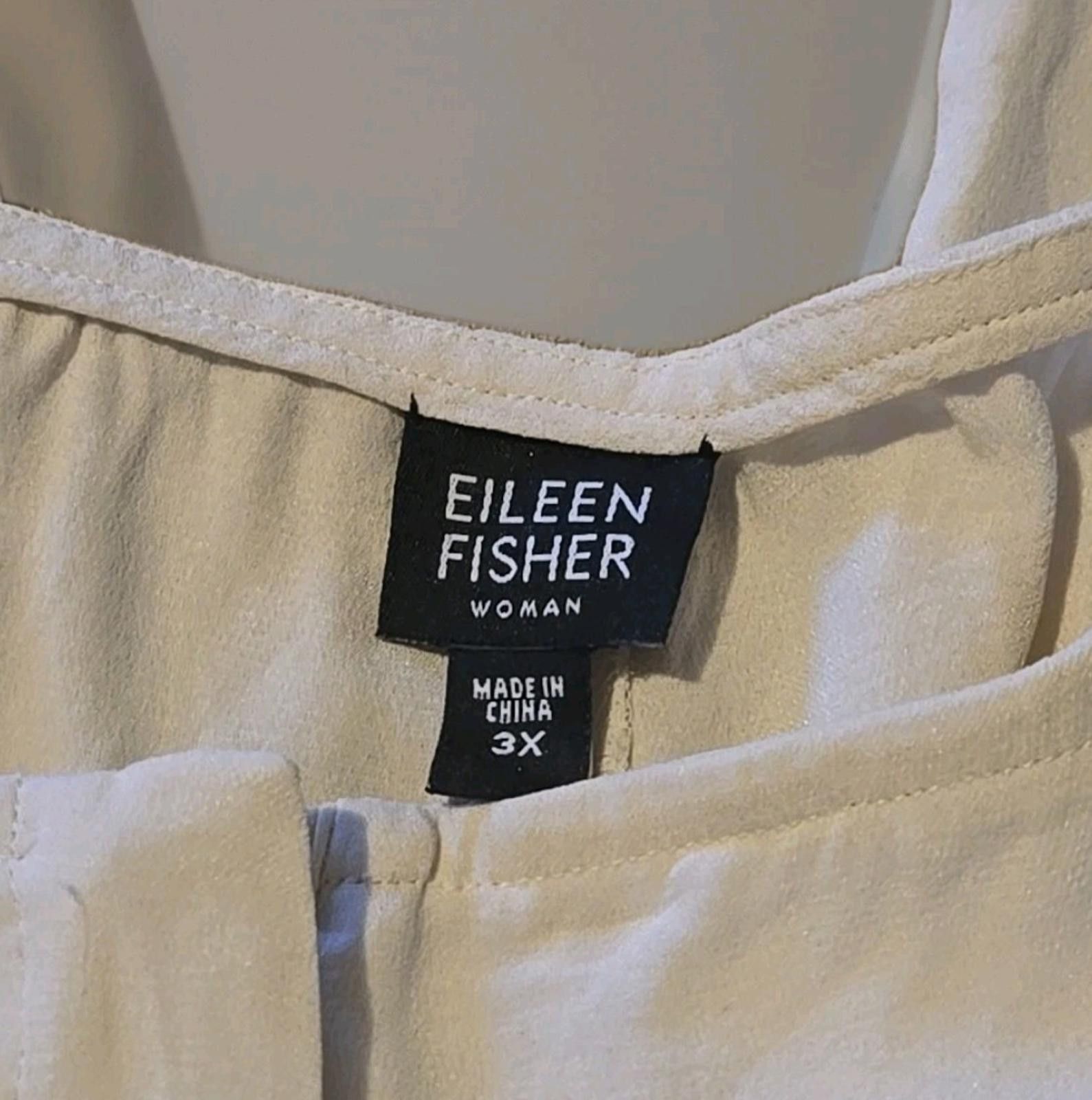 Eileen Fisher Eileen Fisher Plus Size 3X Wide Leg Cropped Pants 42x27 Size 42" / US 20 - 3 Thumbnail