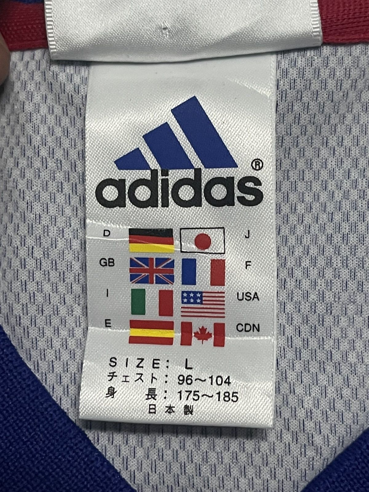 Adidas × Vintage Vintage Japan Home Jersey 2002 World Cup Korea Japan Size US L / EU 52-54 / 3 - 4 Thumbnail