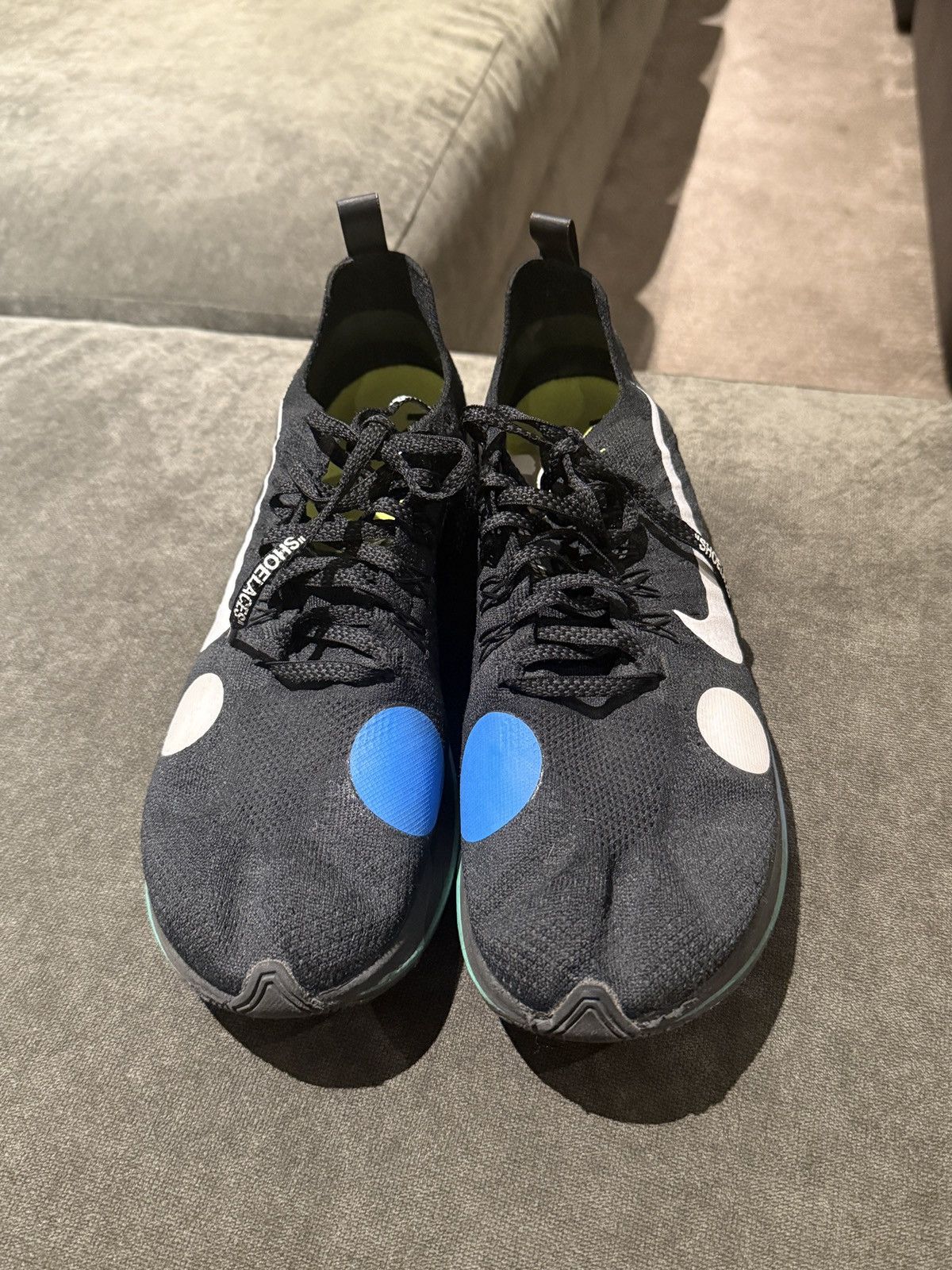 Nike × Off-White NIKE OFF-WHITE ZOOM FLY SNEAKERS Size US 10.5 / EU 43-44 - 3 Thumbnail