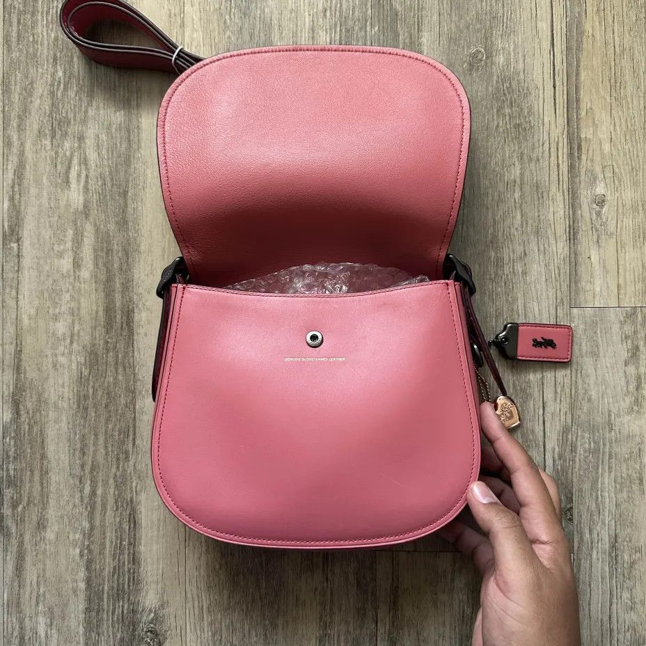 Coach Coach Crossbody Saddle 23 Pink Bag Size ONE SIZE - 4 Thumbnail