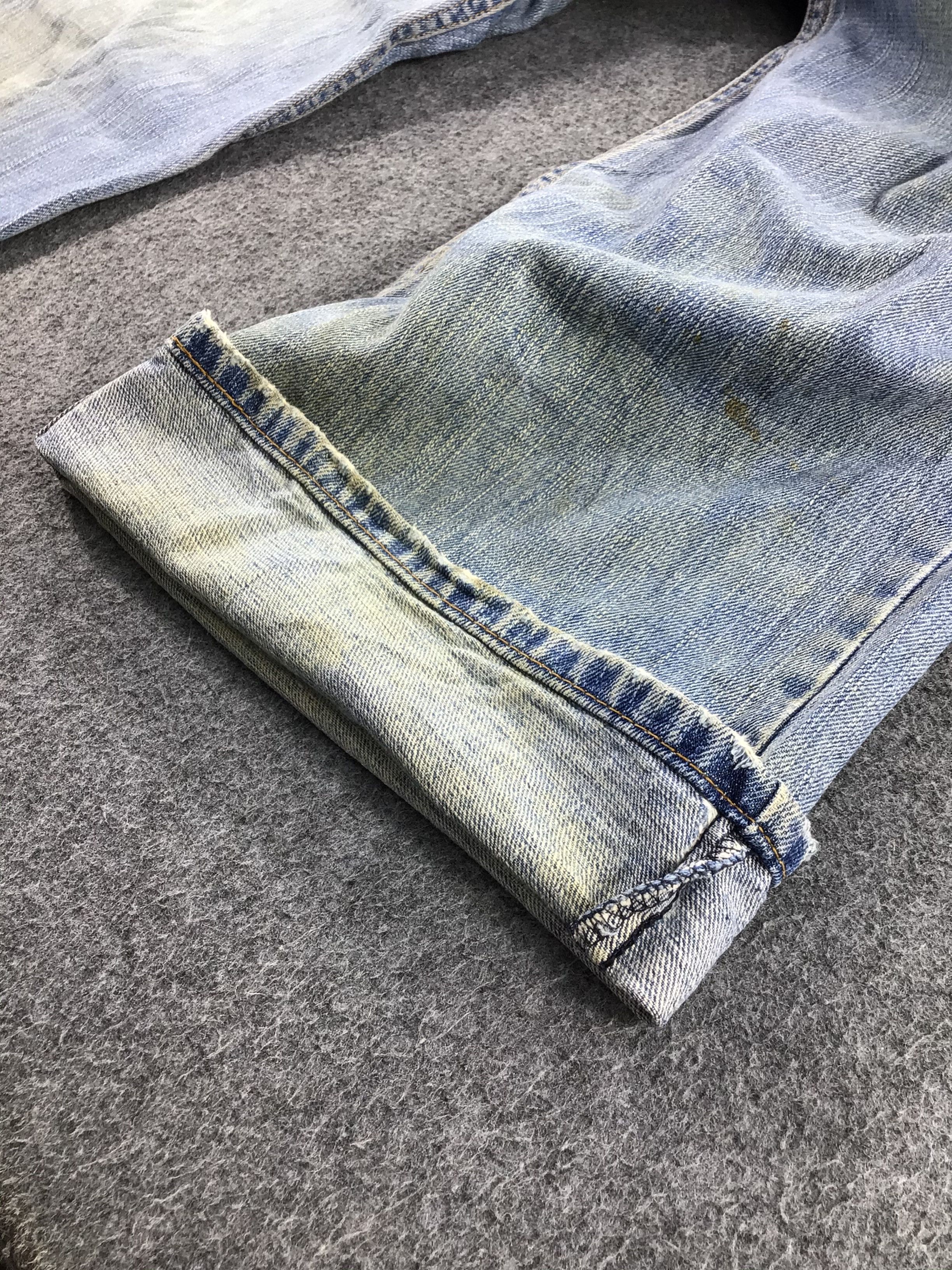 Levi's Vintage Levis 527 Jeans Dirty Blue Flare Denim KJ223 Size US 38 / EU 54 - 7 Thumbnail