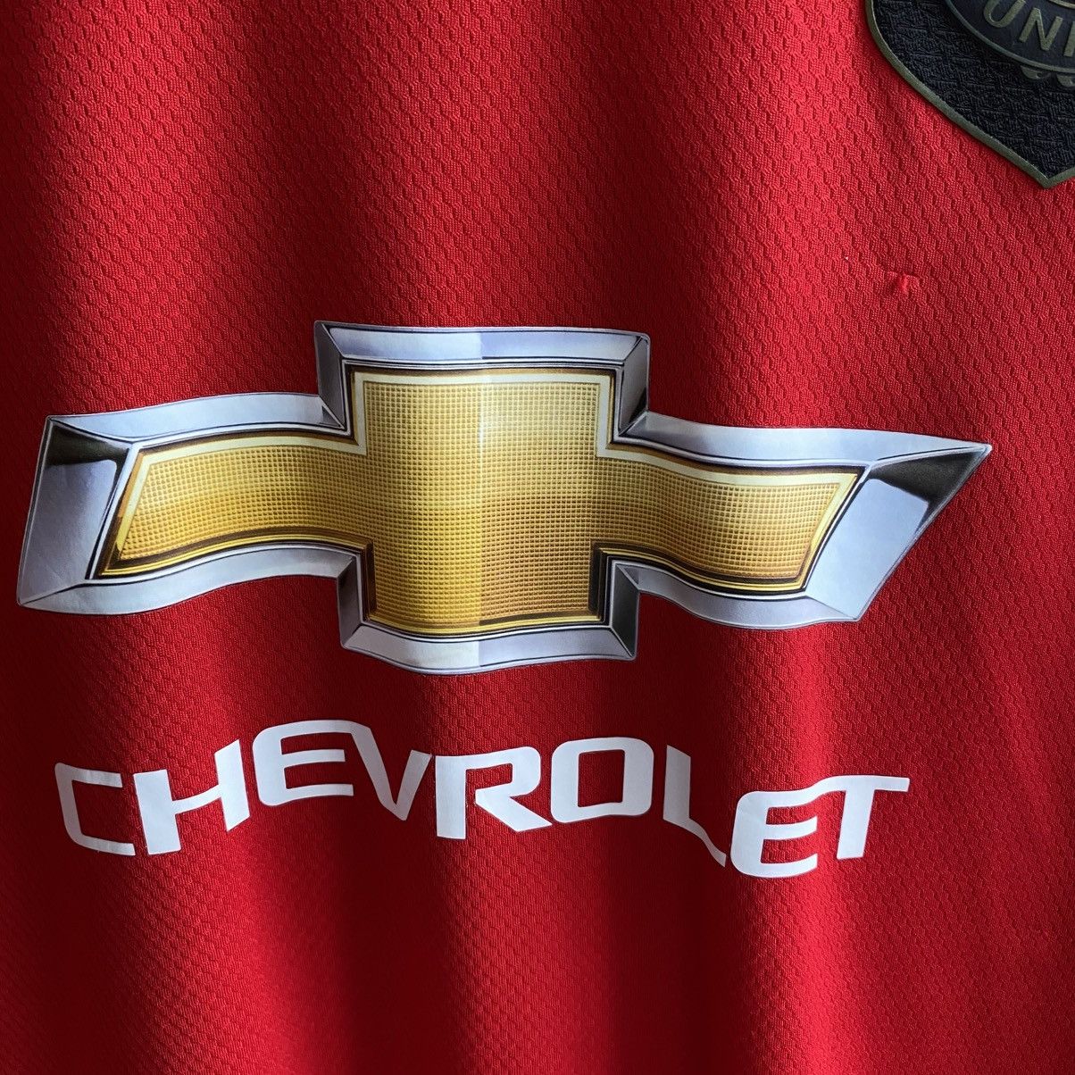 Adidas Mens Adidas Manchester United Chevrolet Logo soccer jersey Size US L / EU 52-54 / 3 - 5 Thumbnail