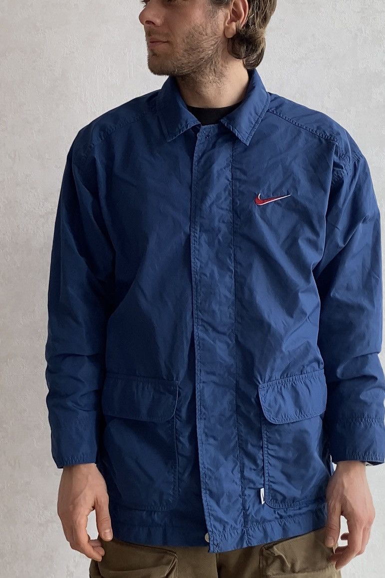 Nike × Vintage Vintage Nike Coat Jacket L Size US L / EU 52-54 / 3 - 2 Thumbnail