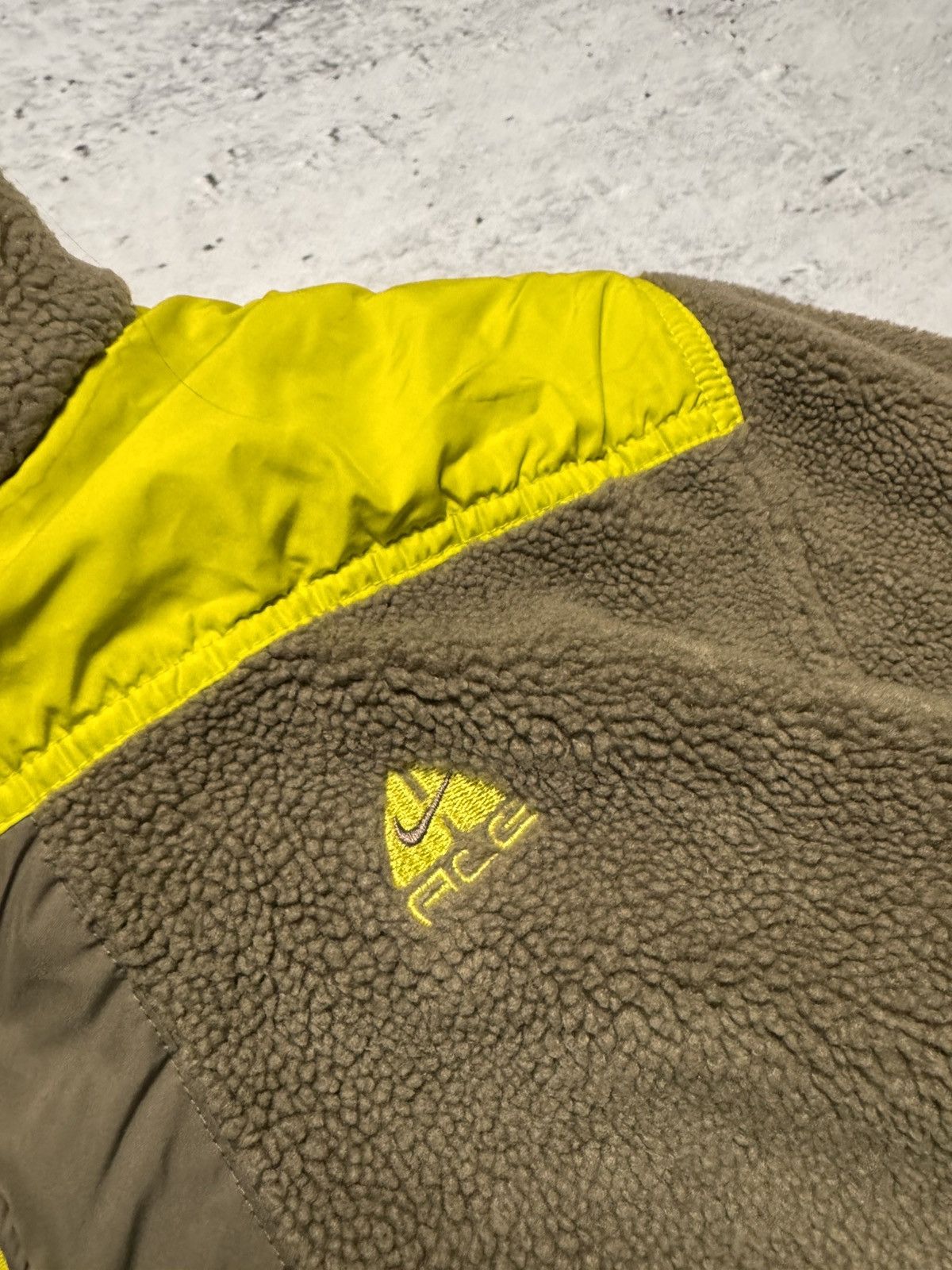 Nike × Nike ACG × Vintage NIKE ACG DOUBLE SIDED TEDDY FLEECE OVERSIZE JACKET Size US XL / EU 56 / 4 - 4 Thumbnail