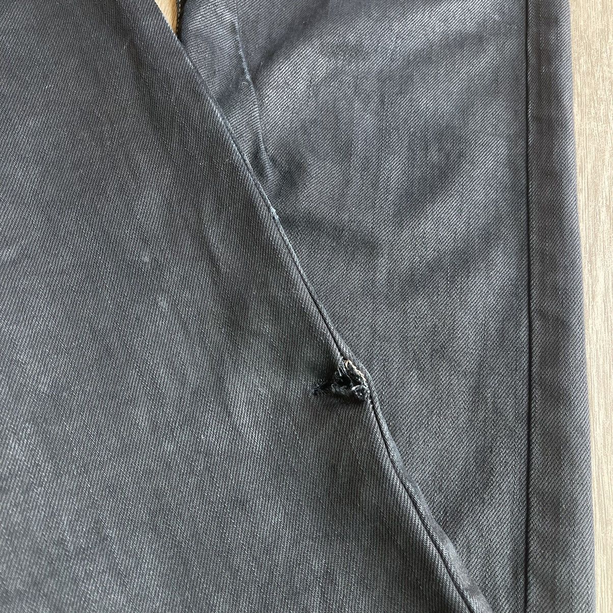 Rick Owens Drkshdw Triple Black Light Wax Denim Jeans Size US 30 / EU 46 - 9 Thumbnail