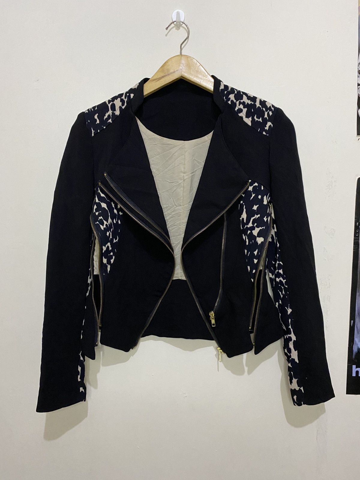 If Six Was Nine × Japanese Brand × Le Grande Bleu (L.G.B.) Vintage Japanese Brand Cheetah Pattern Jacket Unbrand Size S / US 4 / IT 40 - 6 Thumbnail