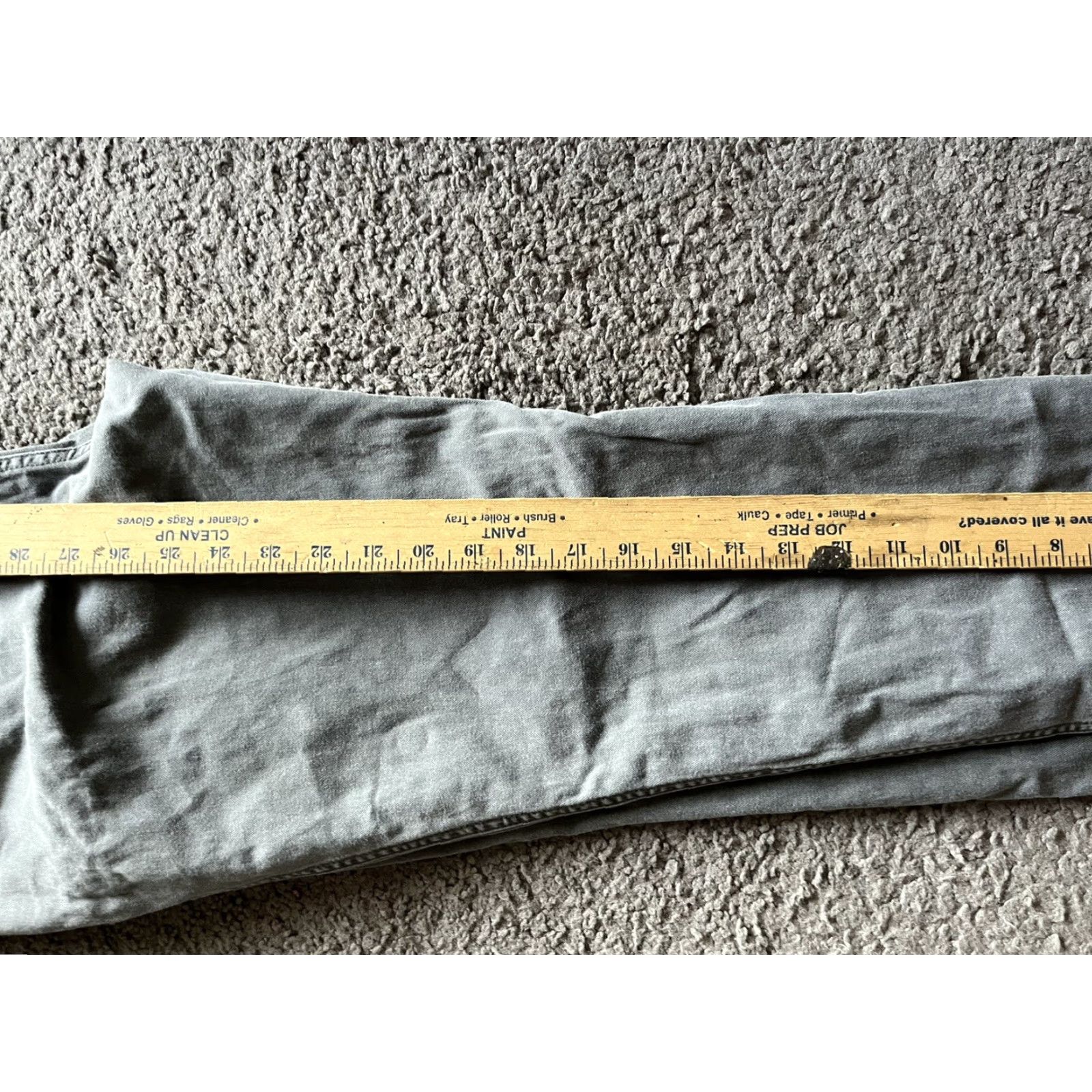 Vintage J Crew Factory Womens Sunwashed Slim Chino Pants Gray Size 4 Style F3176 Size 27" / US 4 / IT 40 - 6 Thumbnail